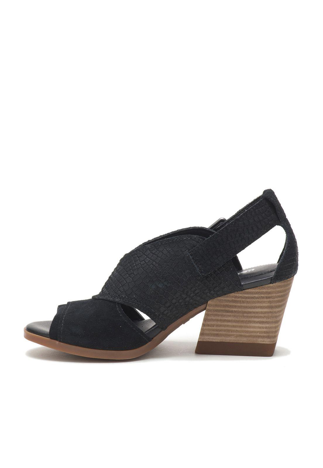 Sandalia Double Vision Negro Mujer-2