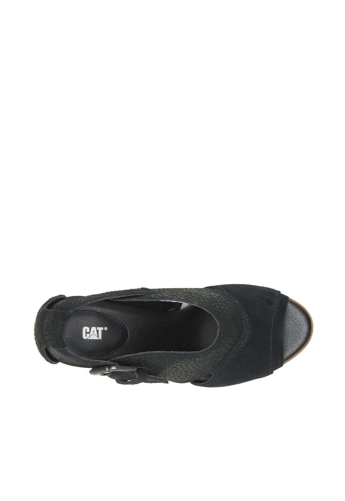 Sandalia Double Vision Negro Mujer-4