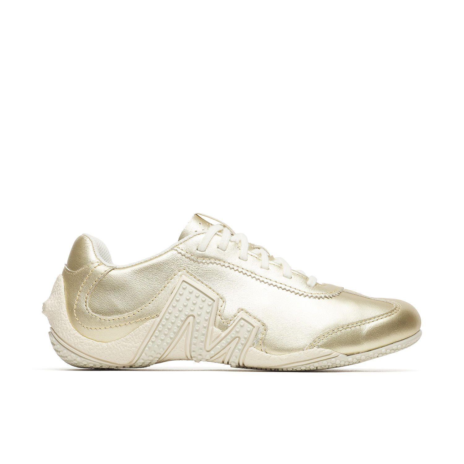 Zapatilla Cuero Mujer Relay Fly Vent Metallic Se Dorado-0