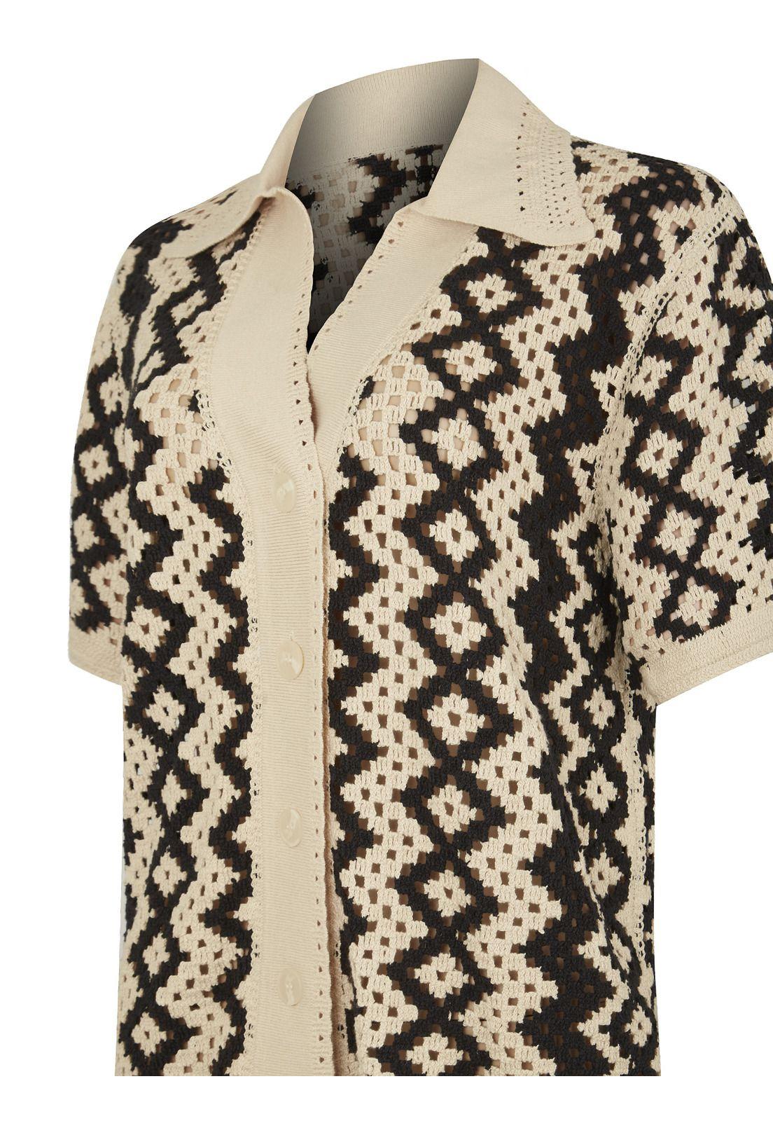 Chaleco Algodón Orgánico Beige Gigi Mujer -3