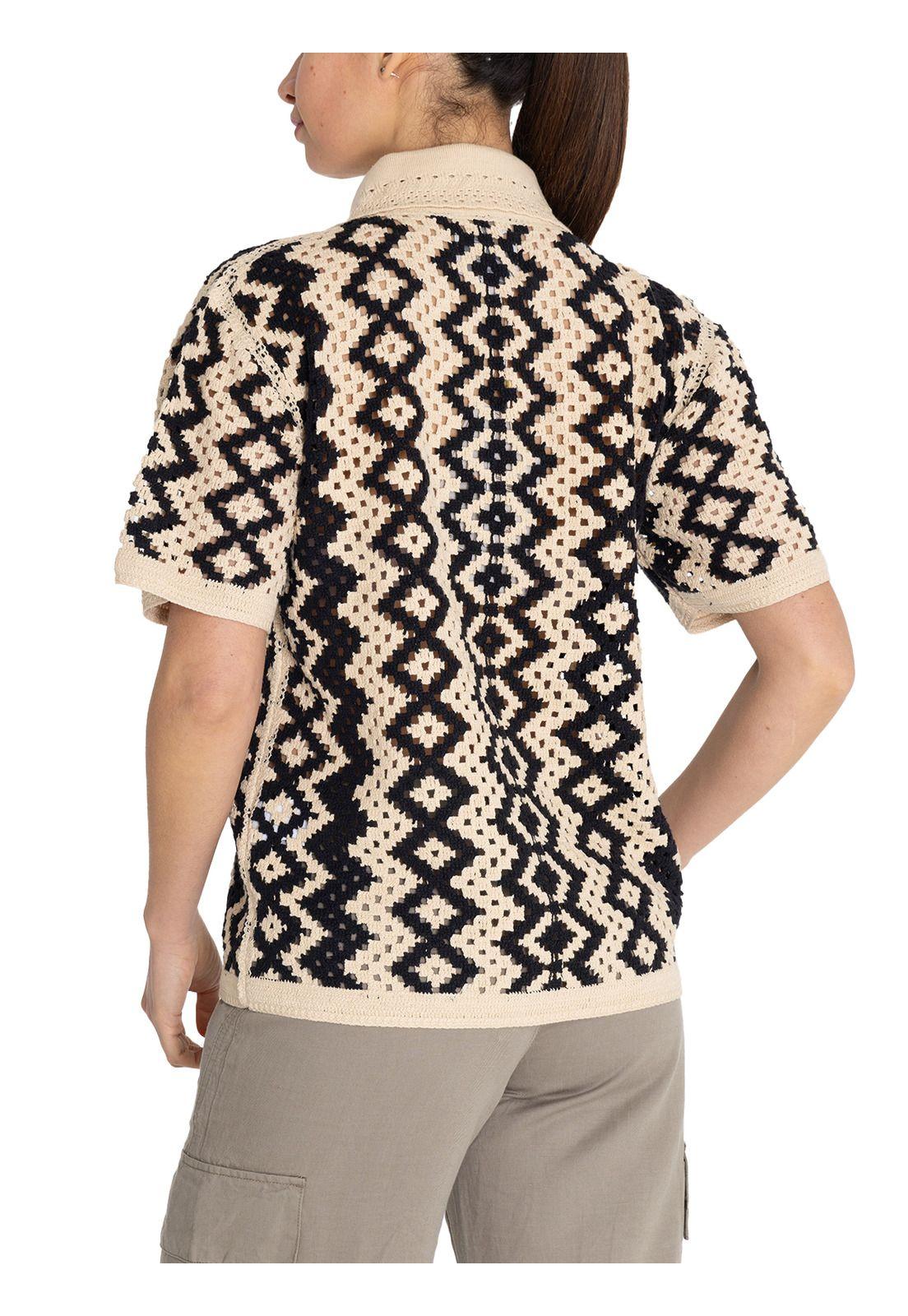 Chaleco Algodón Orgánico Beige Gigi Mujer -6
