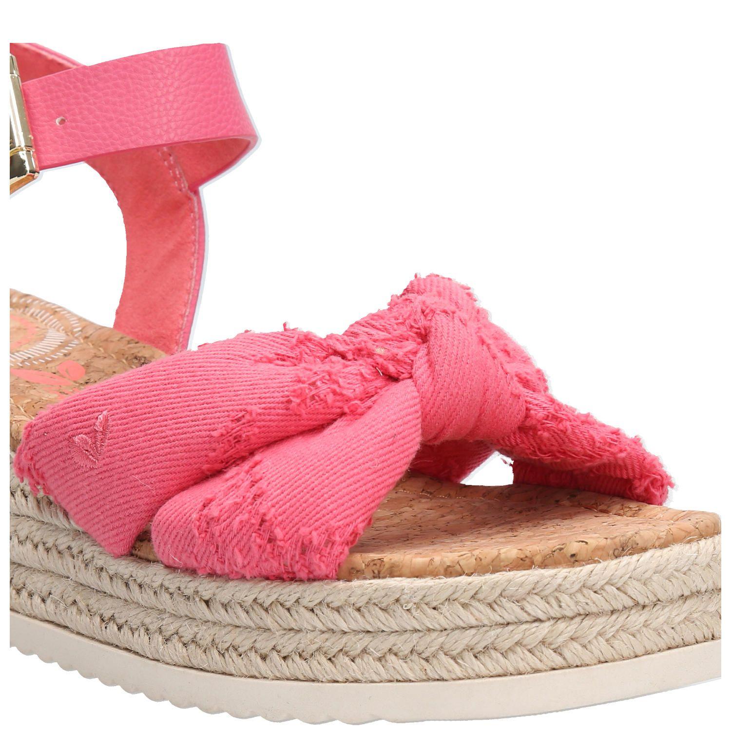 Sandalia Mujer Mia Fucsia-5