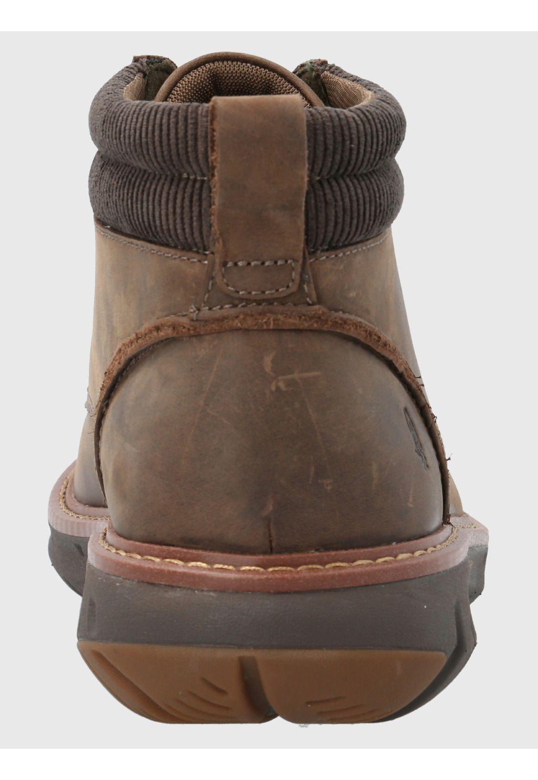 Botín Cuero Hombre Smart Lace Boot Café-6