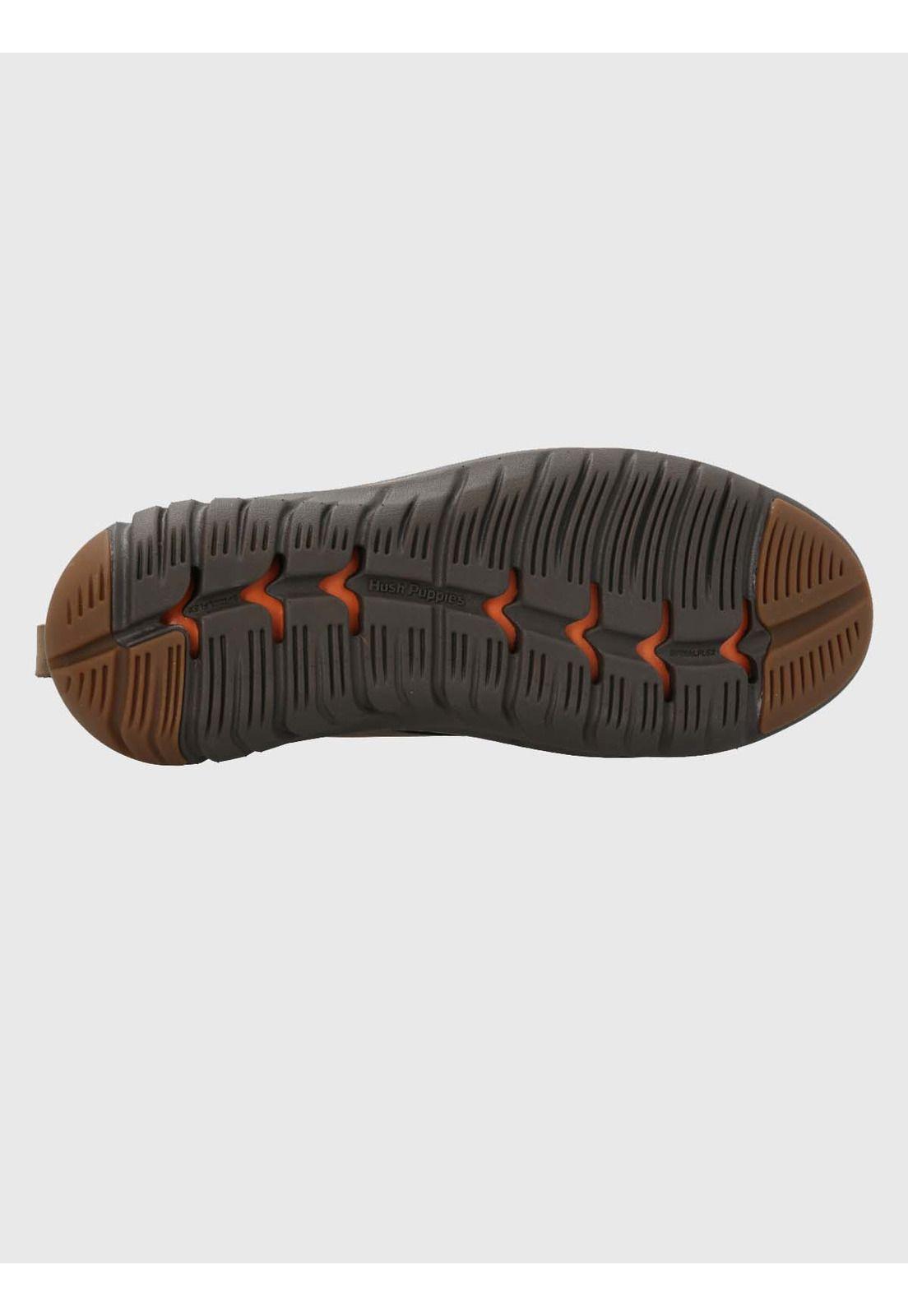 Botín Cuero Hombre Smart Lace Boot Café-7