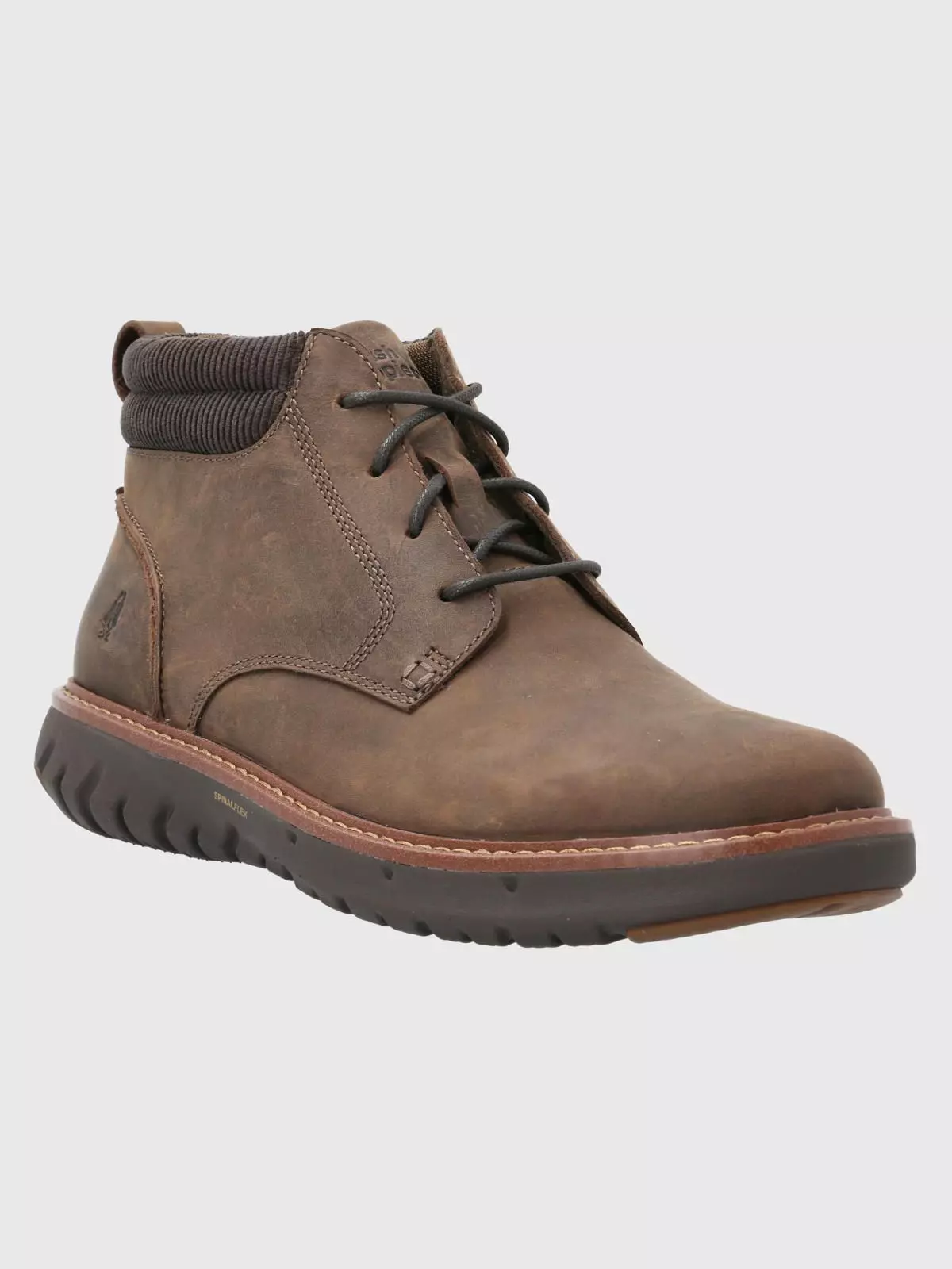 Botín Cuero Hombre Smart Lace Boot Café-0