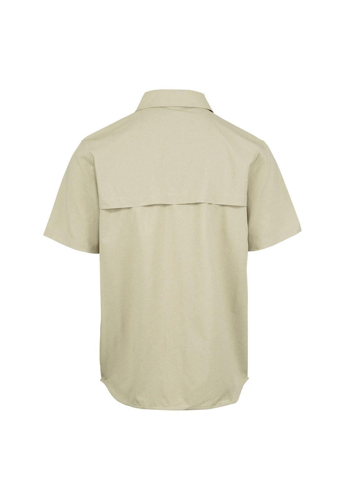 Camisa Hombre M/C Entrada Iii Ss Button-Down Gris-1