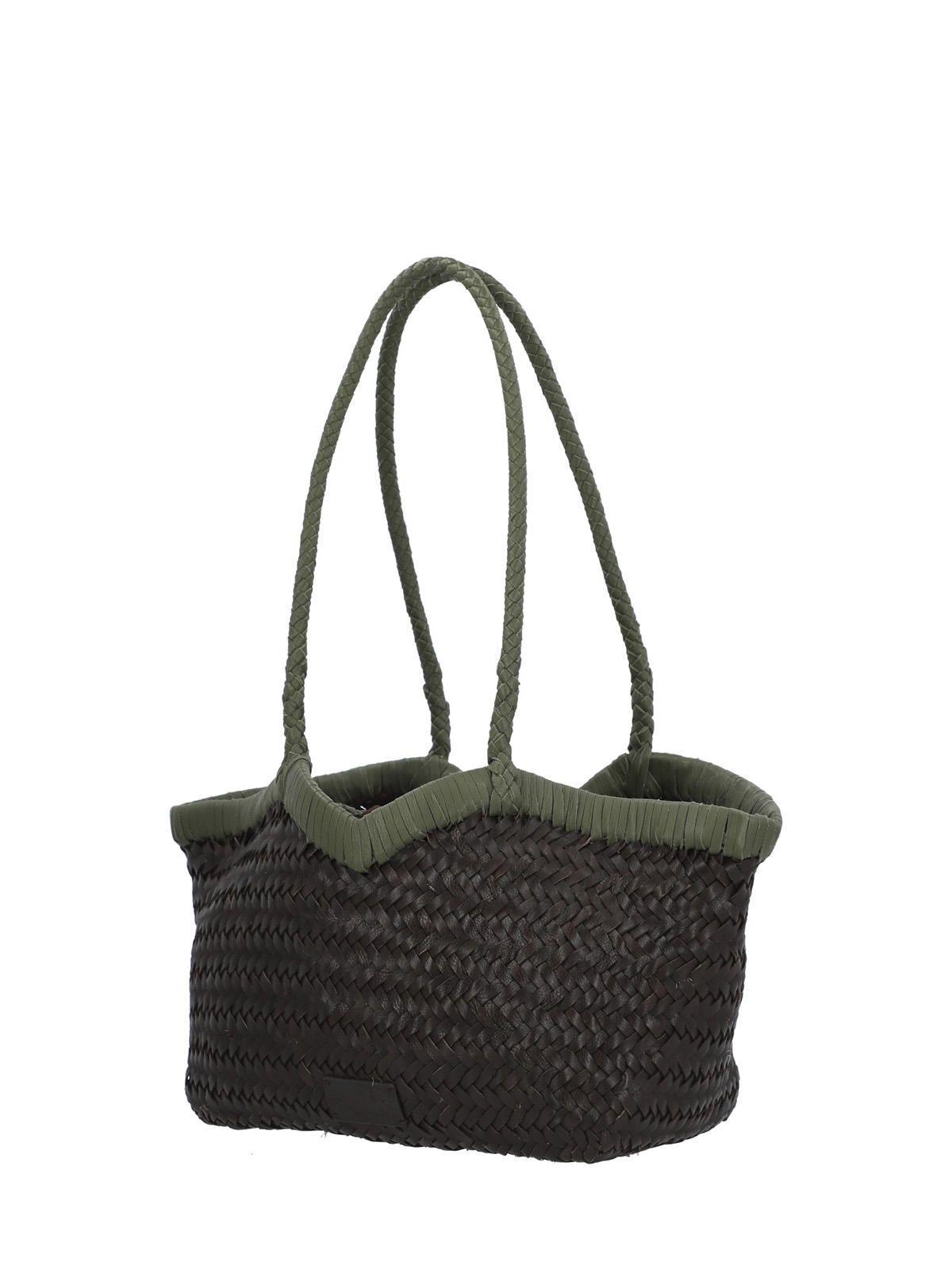 Cartera Cuero Mujer Szr Barletta Tote Café-1