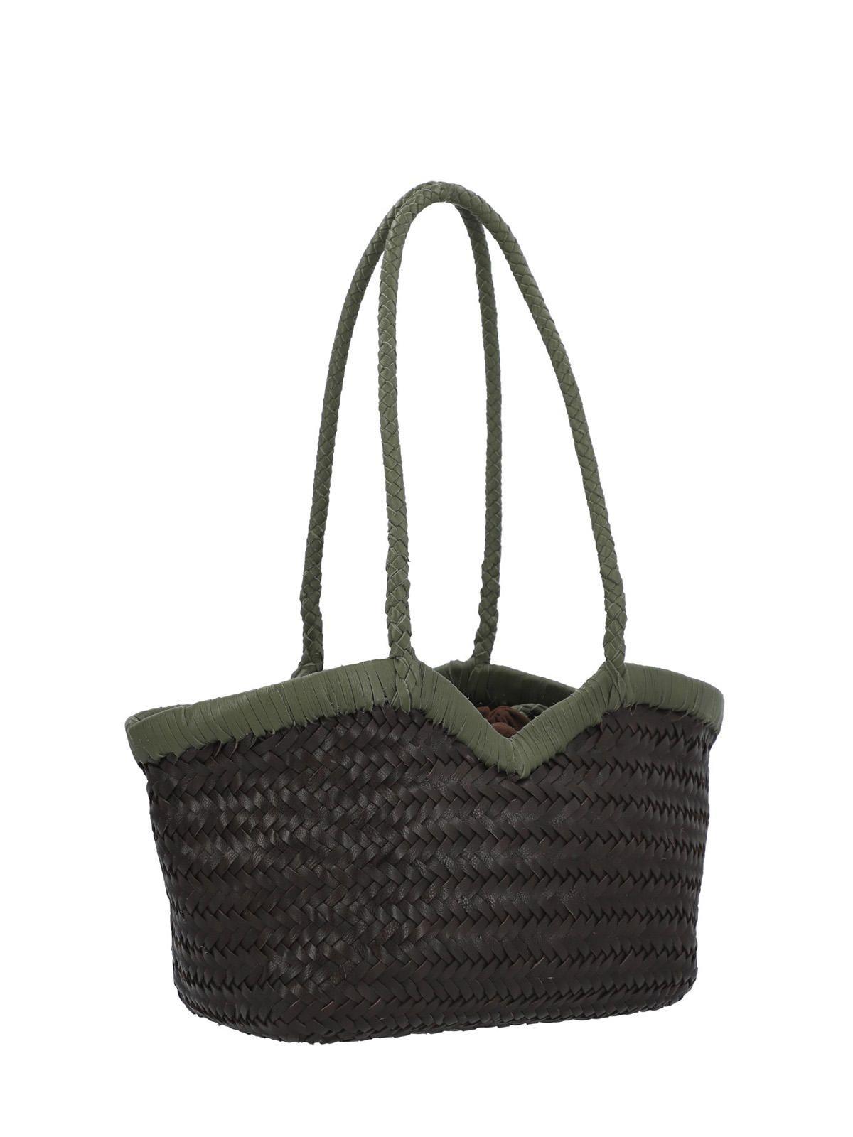 Cartera Cuero Mujer Szr Barletta Tote Café-2