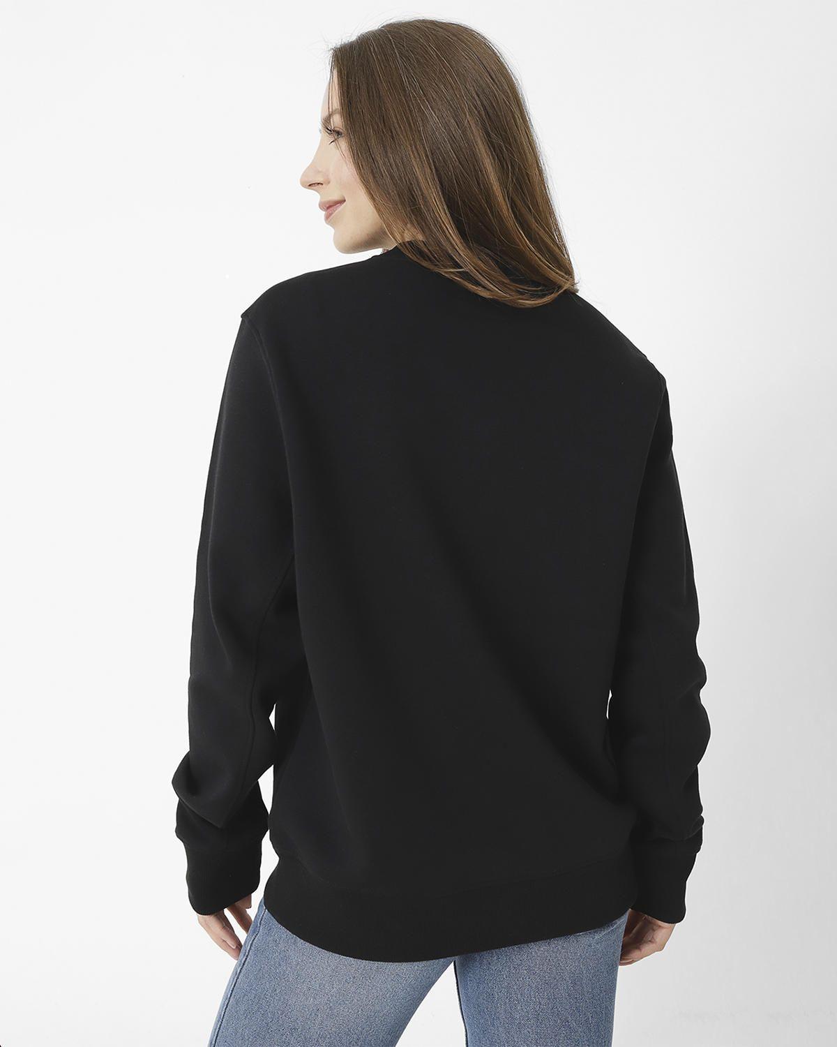 Polerón Caterpillar Logo Cre Negro Unisex-5