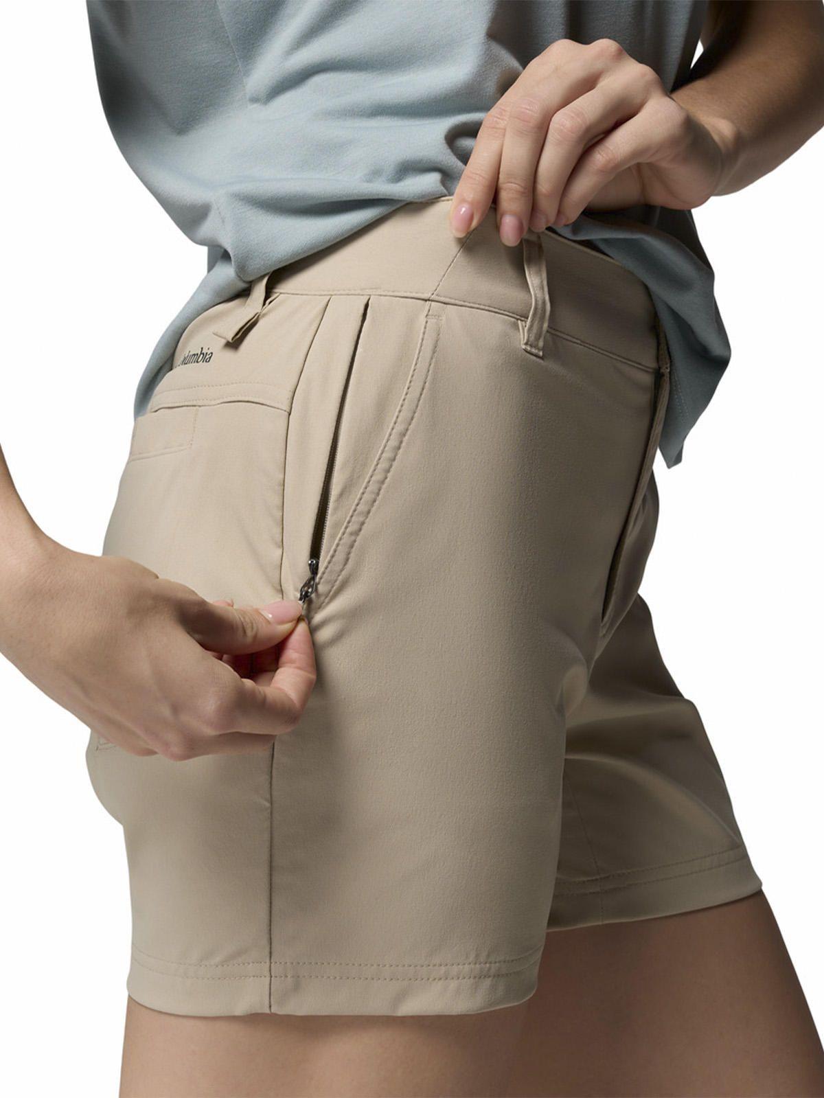 Short Mujer Leslie Falls Ii Beige-4