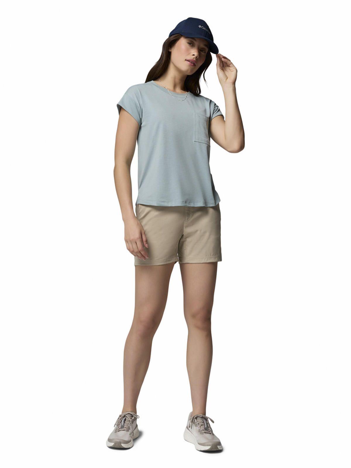 Short Mujer Leslie Falls Ii Beige-7