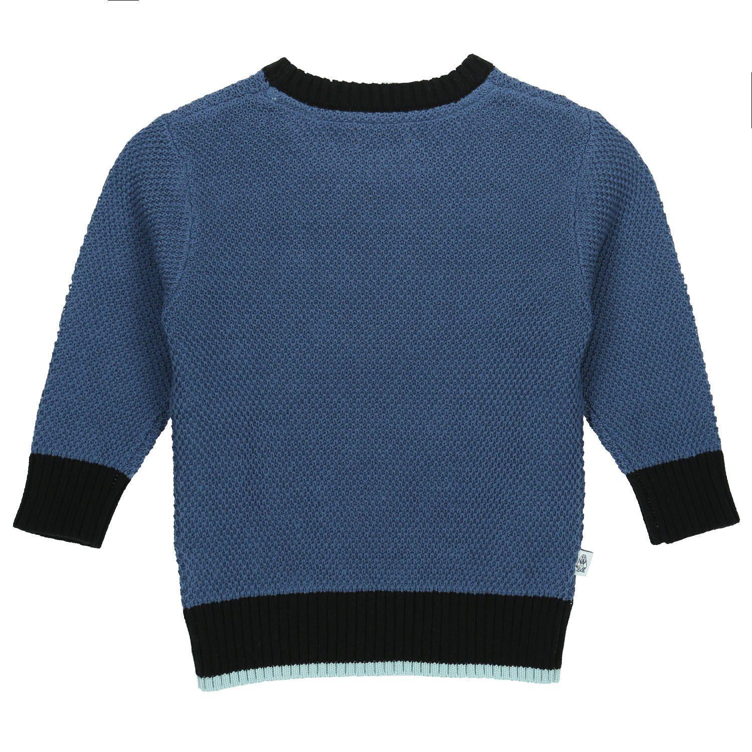 Sweater Niño Zipper Azul-1