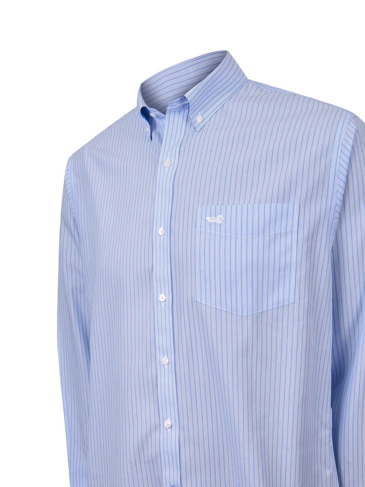 Camisa Button-Down Hombre Wf Pb Azul Oscuro-4
