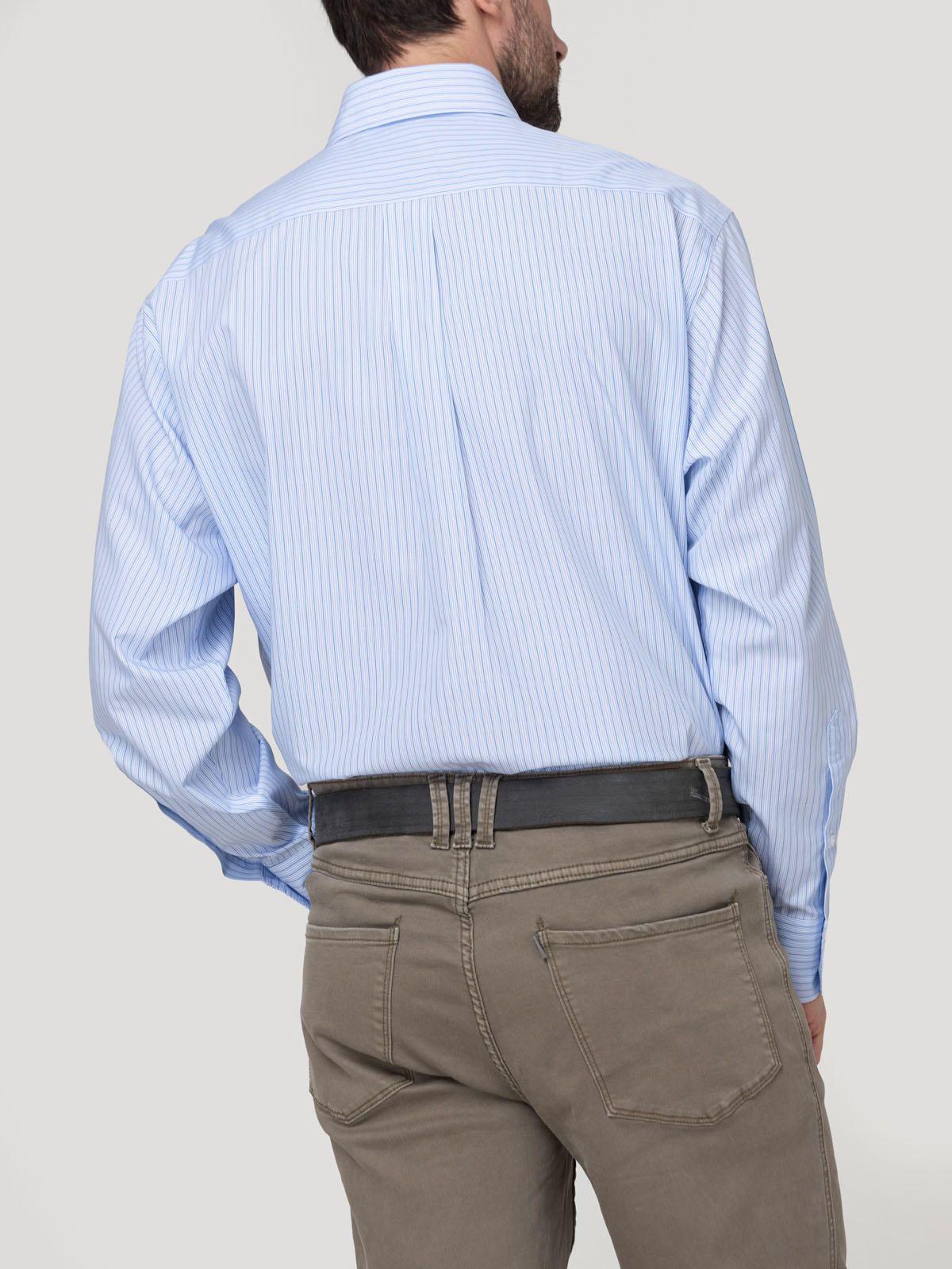 Camisa Button-Down Hombre Wf Pb Azul Oscuro-7