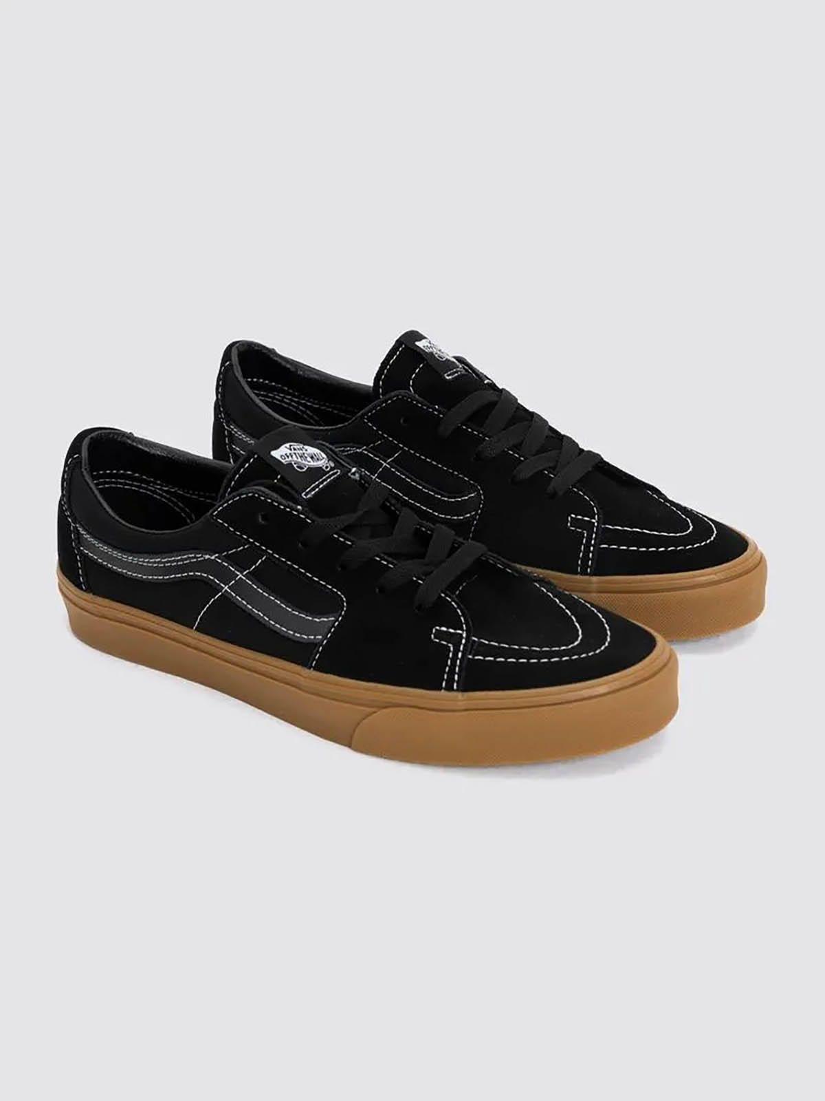 Zapatilla Casual Unisex Sk8-Low Negro-1