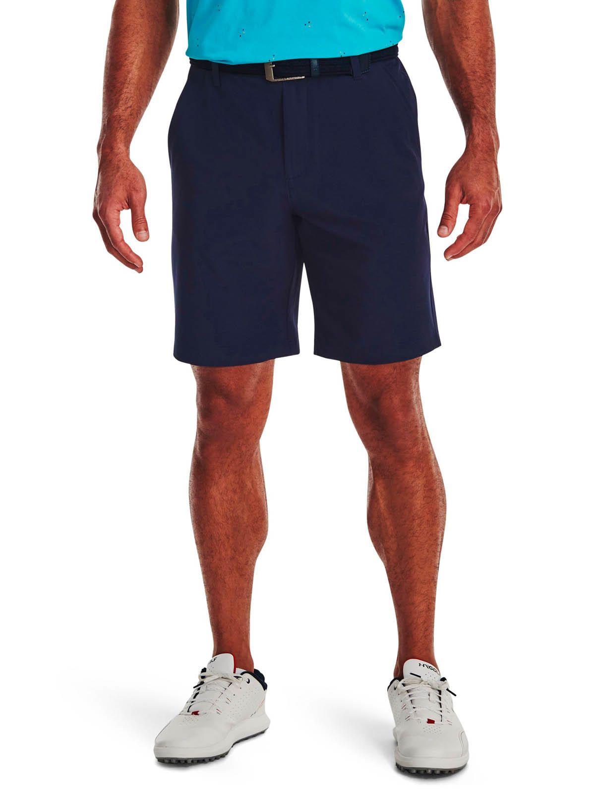 Short Golf para hombre Drive azul -3