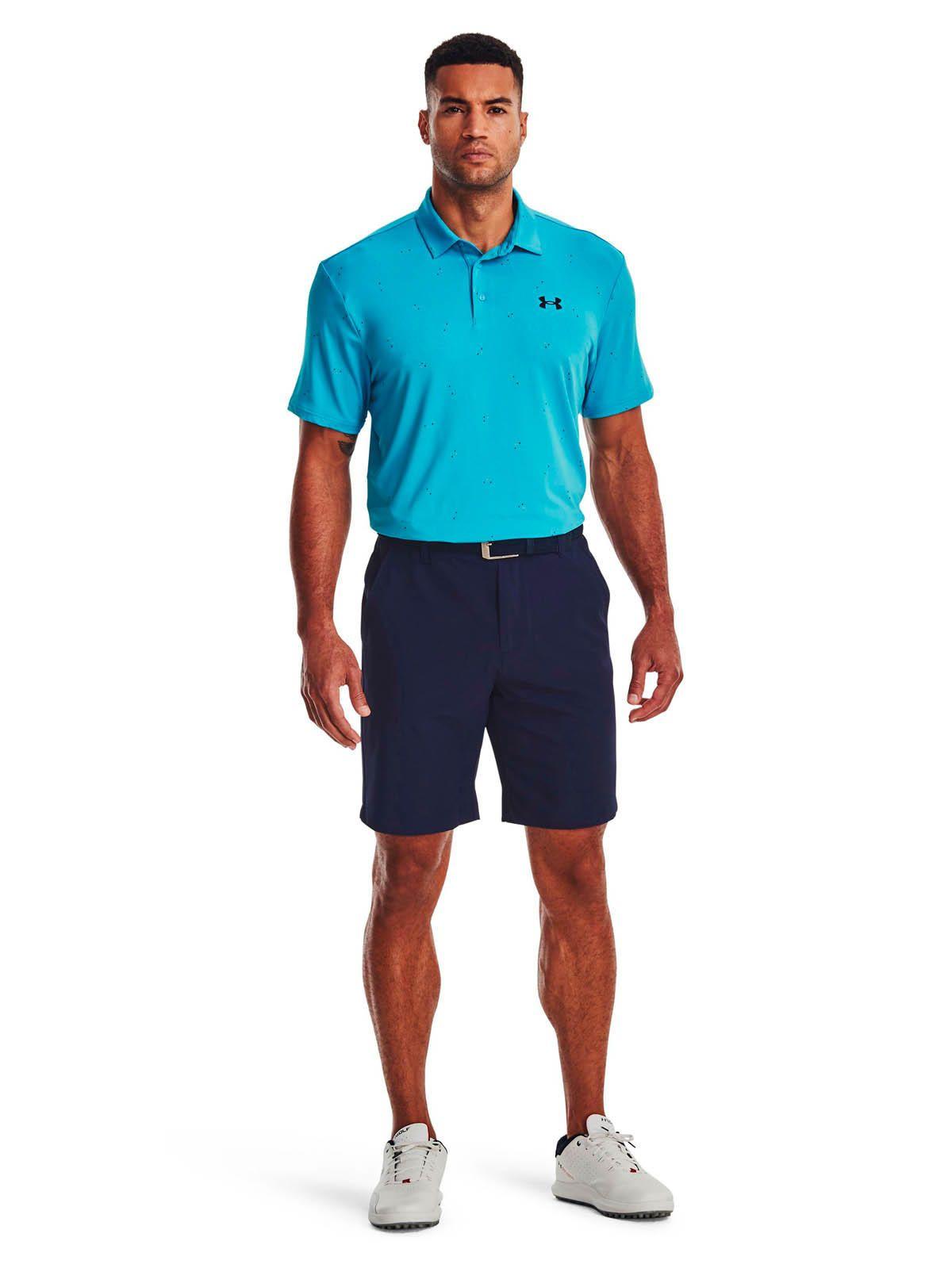 Short Golf para hombre Drive azul -5