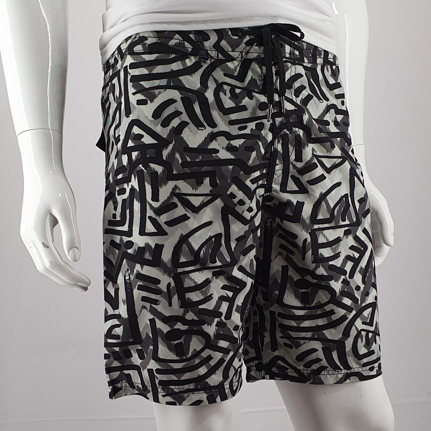 Traje De Baño Hombre Block Short Guayabera Black 7Veinte-1