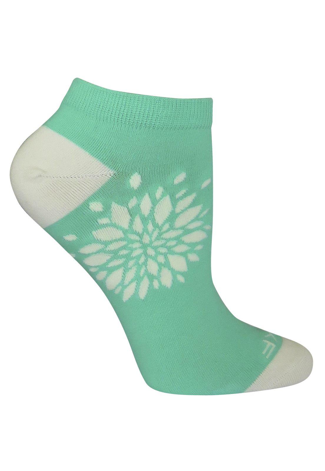Calcetin Algodón Mujer Sun Turquesa Rockford-0