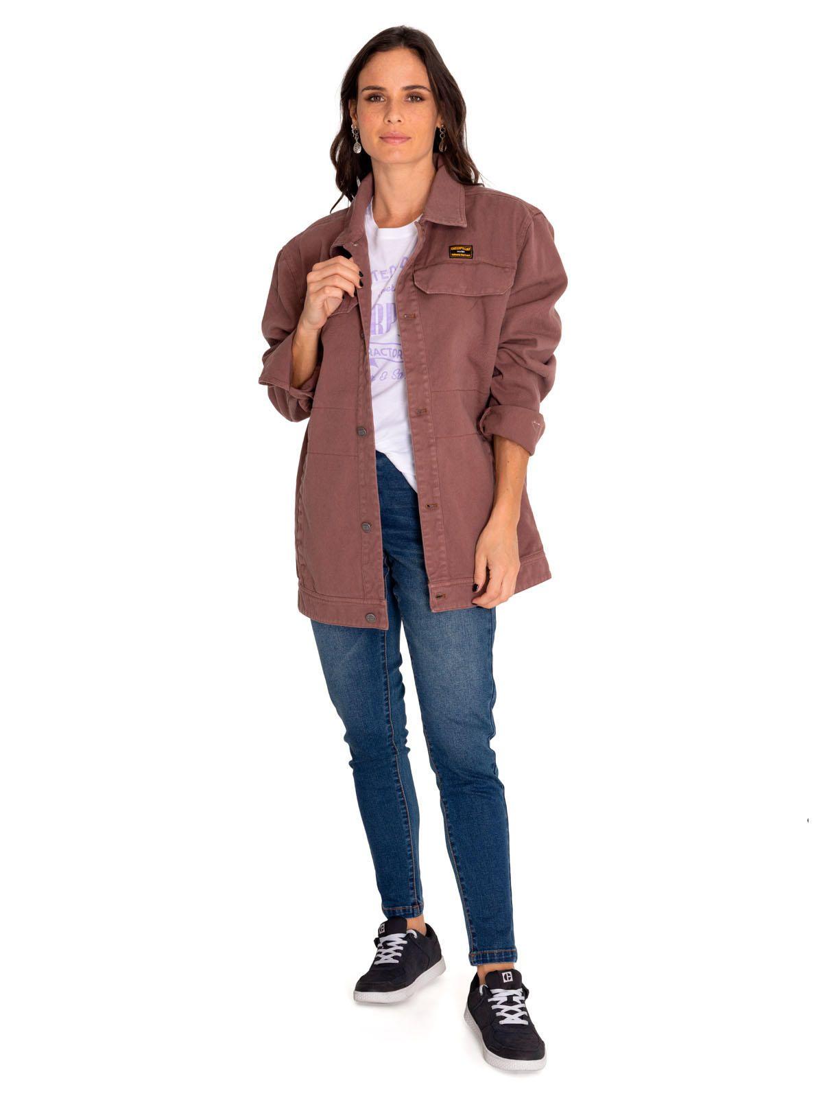 Chaqueta Unisex Heritage Uniform Twill Shirt Gris-3