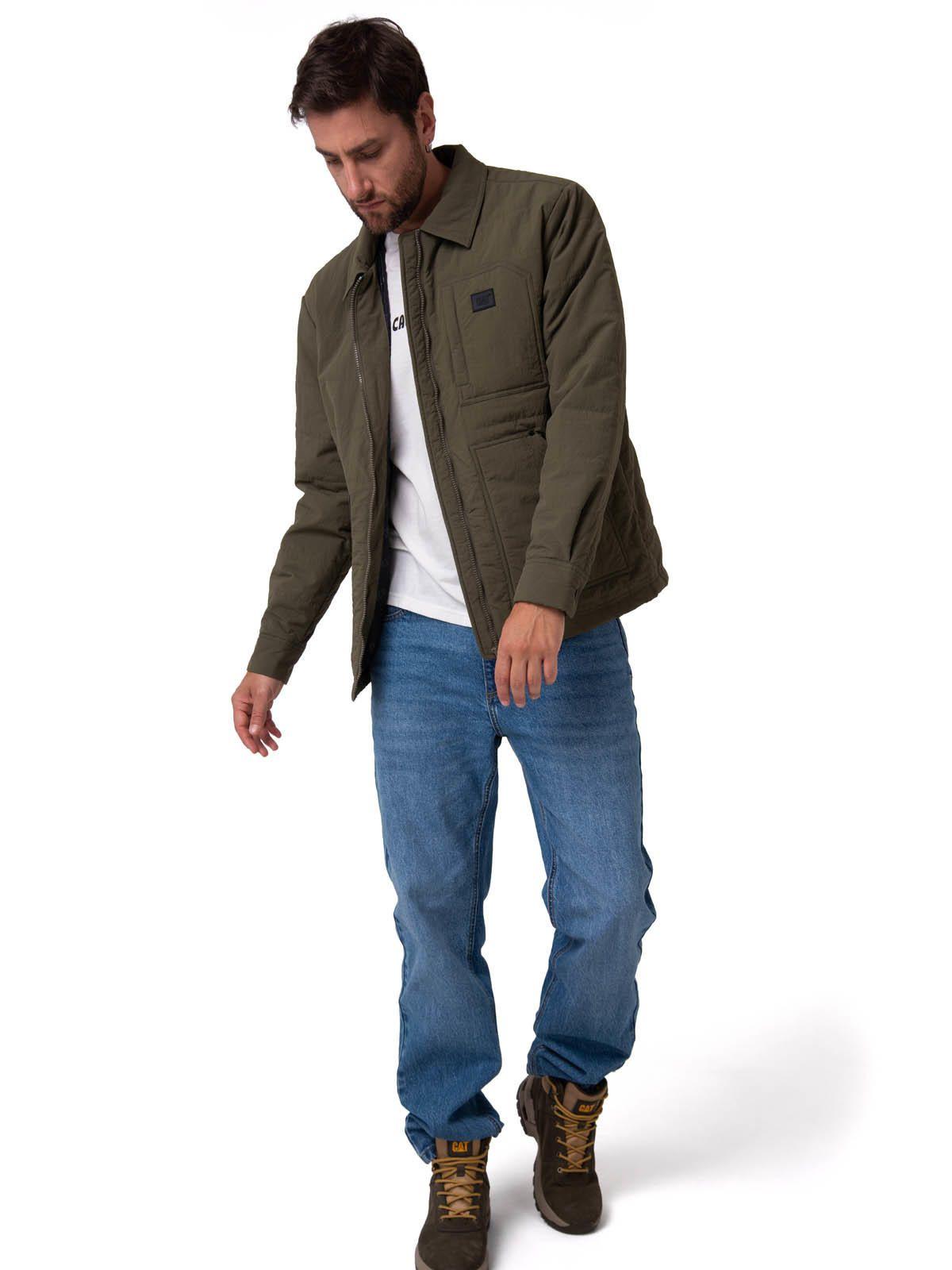 Chaqueta Hombre Work Jacket Verde-5