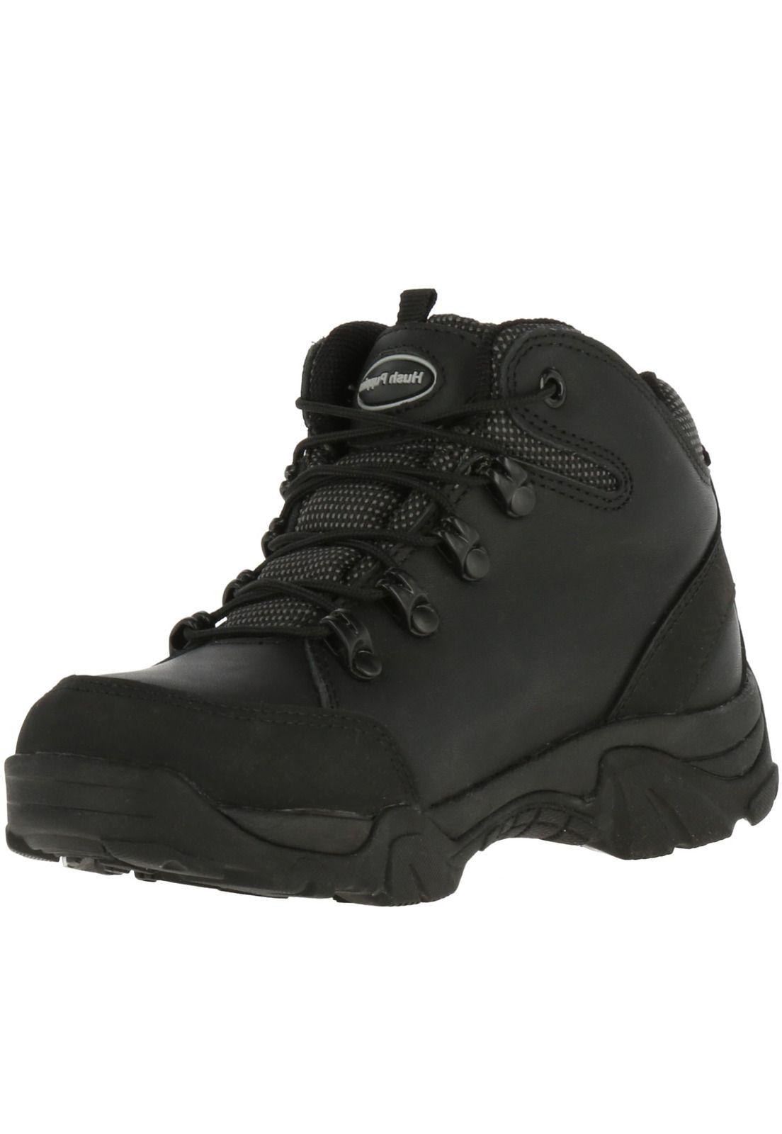 Botín Unisex Cuero/Poliéster Tornado Negro-1