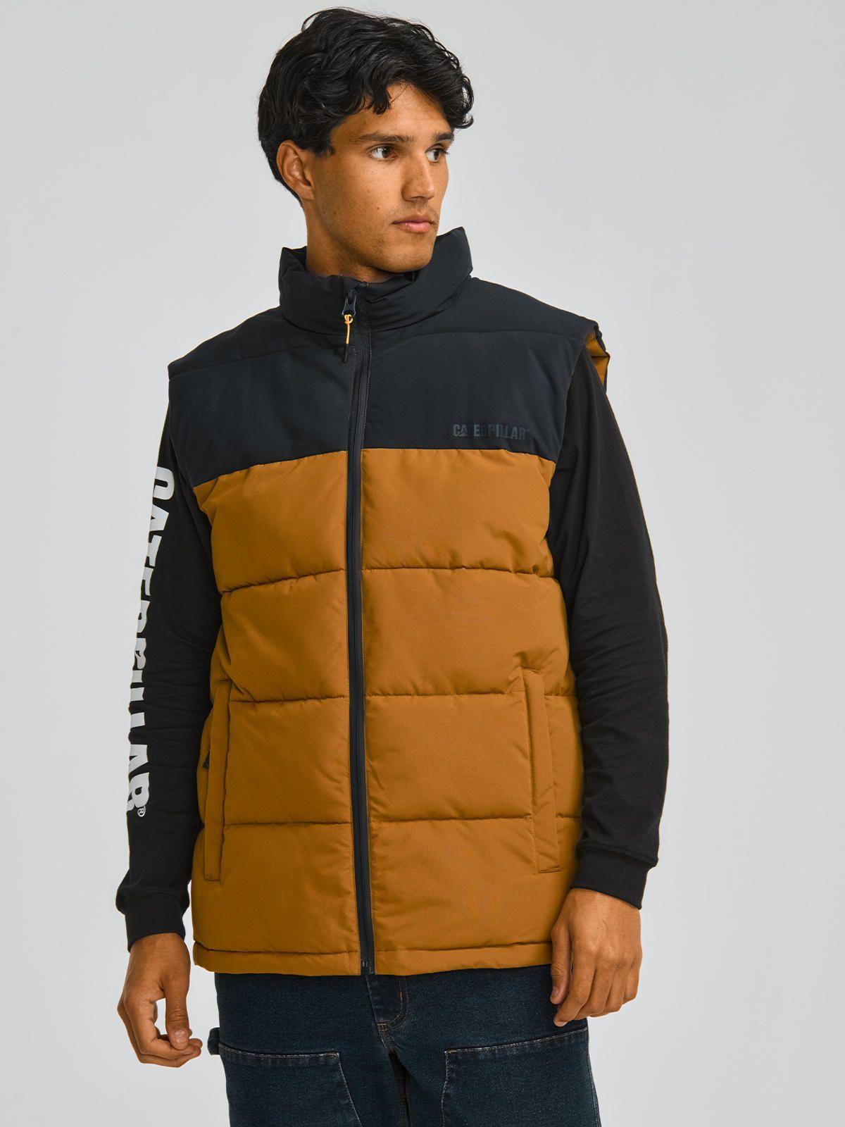 Chaqueta Sin Manga Hombre Arctic Zone Vest Café-0