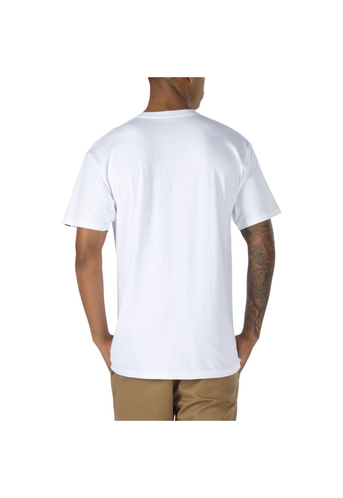 Polera M/C Hombre MN LEFT CHEST LOGO TEE Blanca-1