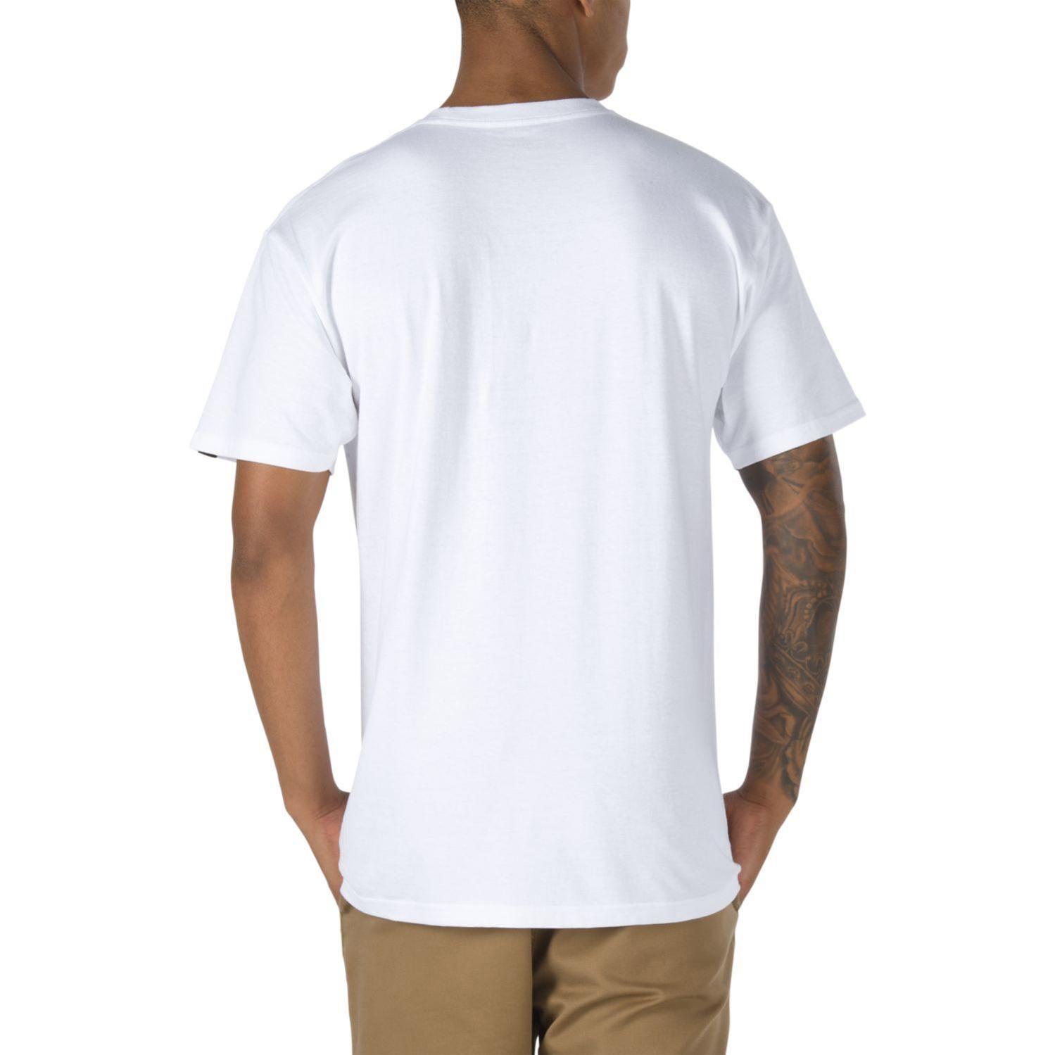 Polera M/C Hombre MN LEFT CHEST LOGO TEE Blanca-1