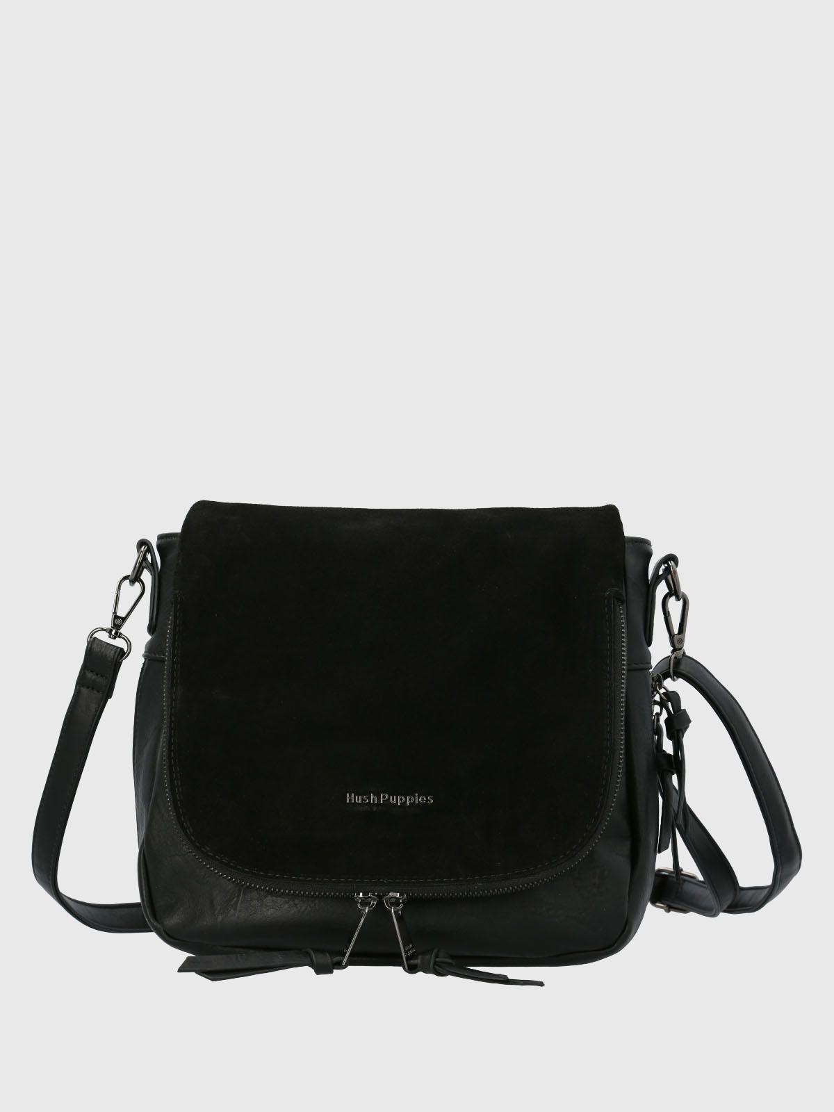 Cartera Ecocuero Mujer Leonni Cross Negro-0