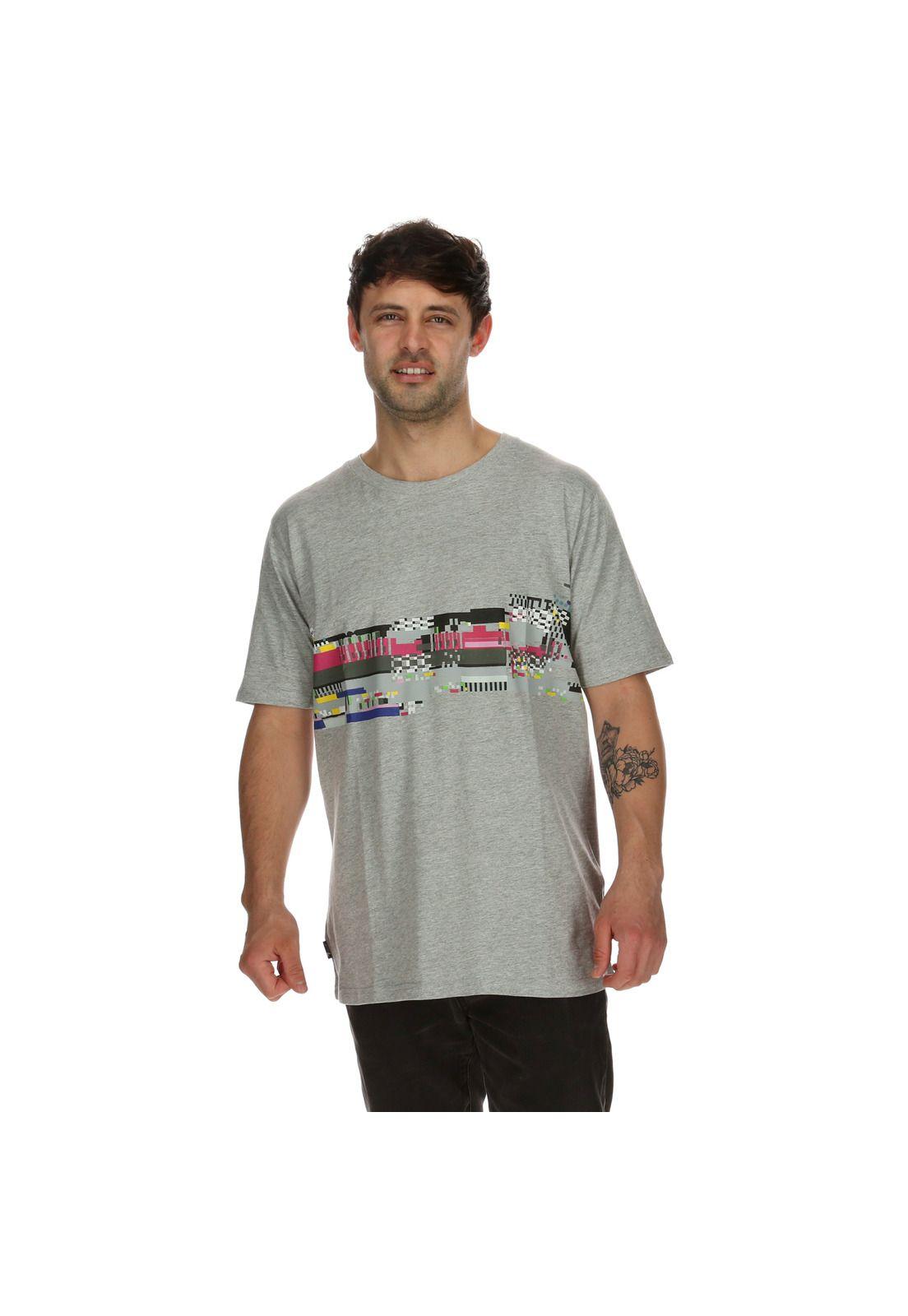 Polera M/C Hombre Amazing Ss Gris 7Veinte-0