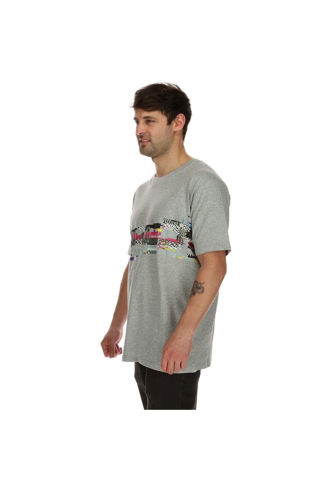 Polera M/C Hombre Amazing Ss Gris 7Veinte-1