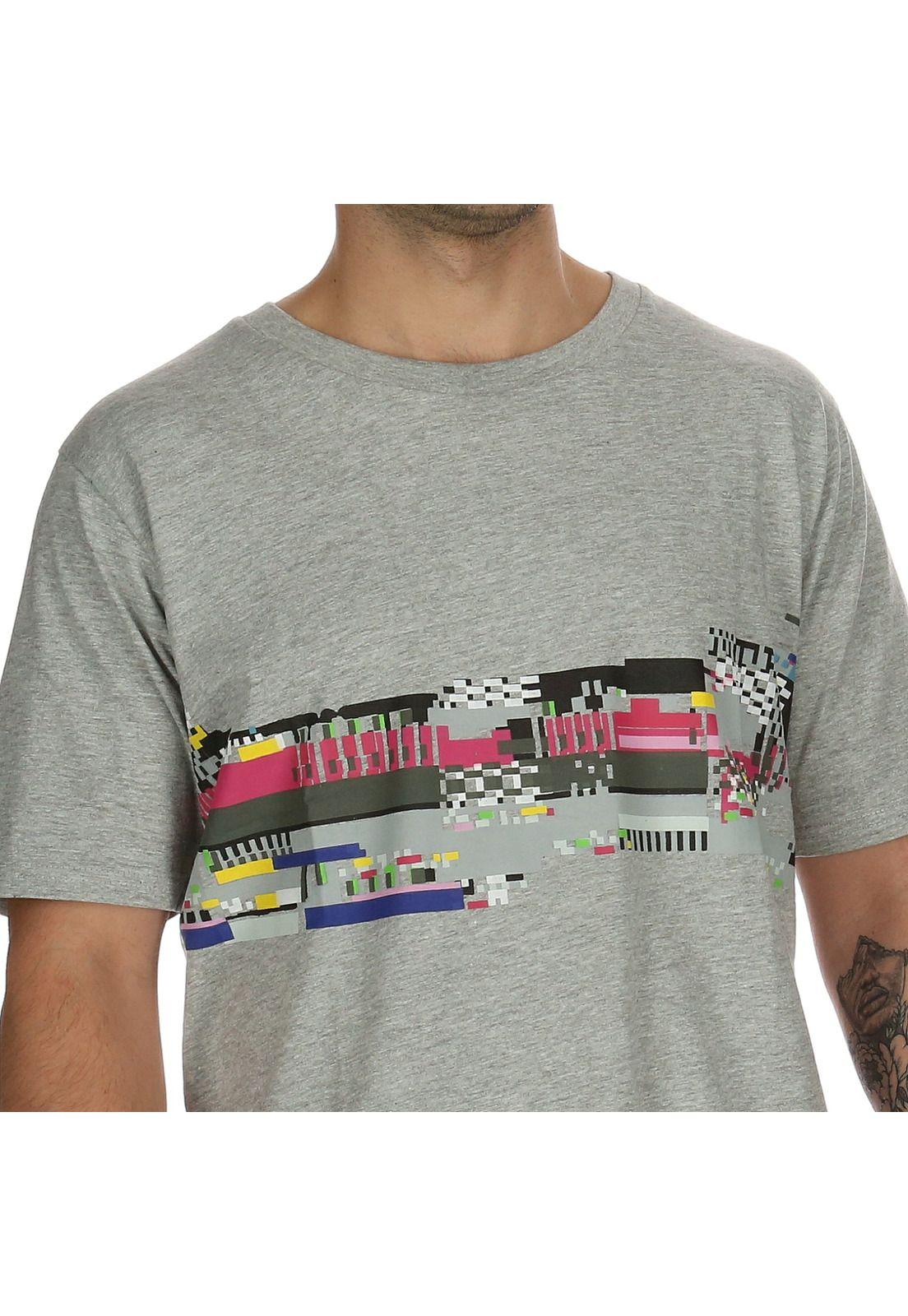 Polera M/C Hombre Amazing Ss Gris 7Veinte-4