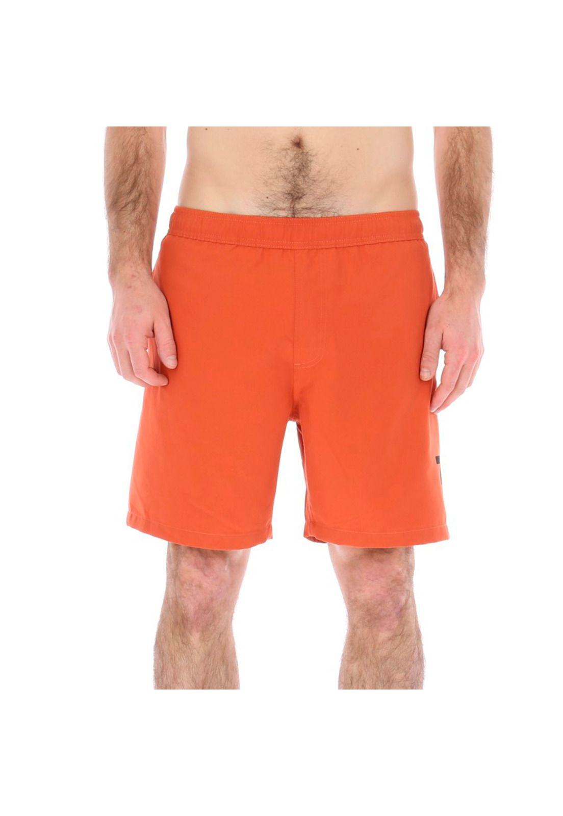 Traje De Baño Hombre Plain Naranjo 7Veinte-0