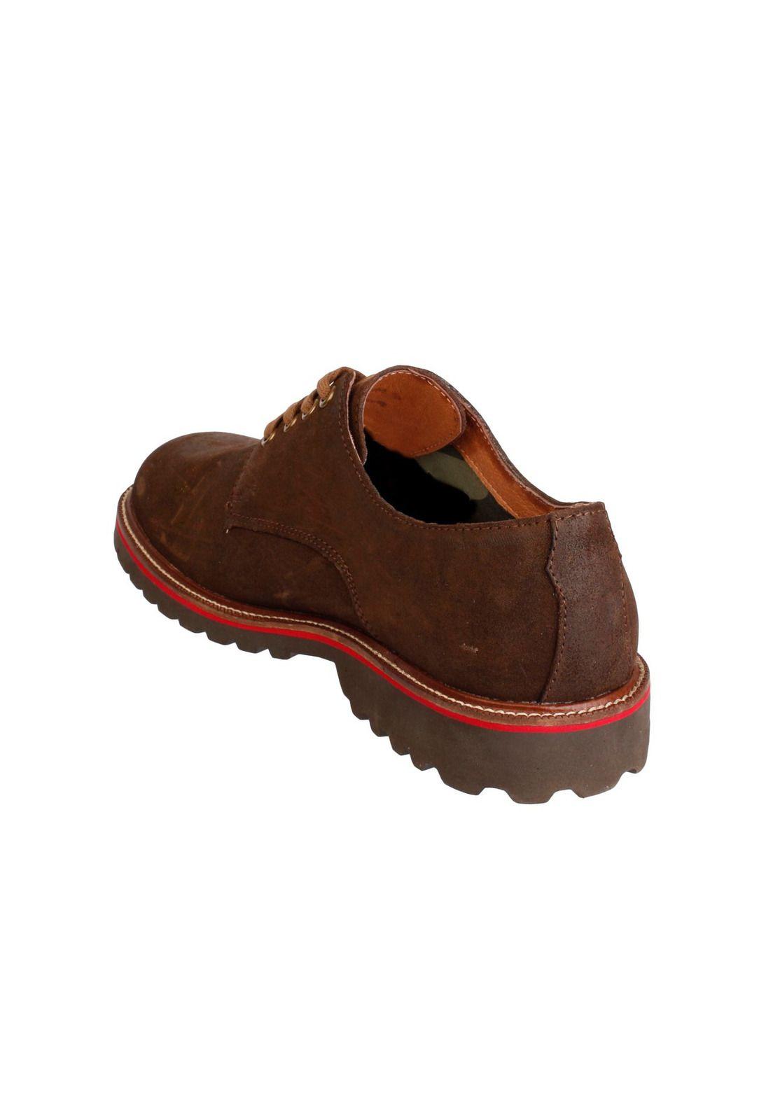 Zapato Cuero Cedric Café-4