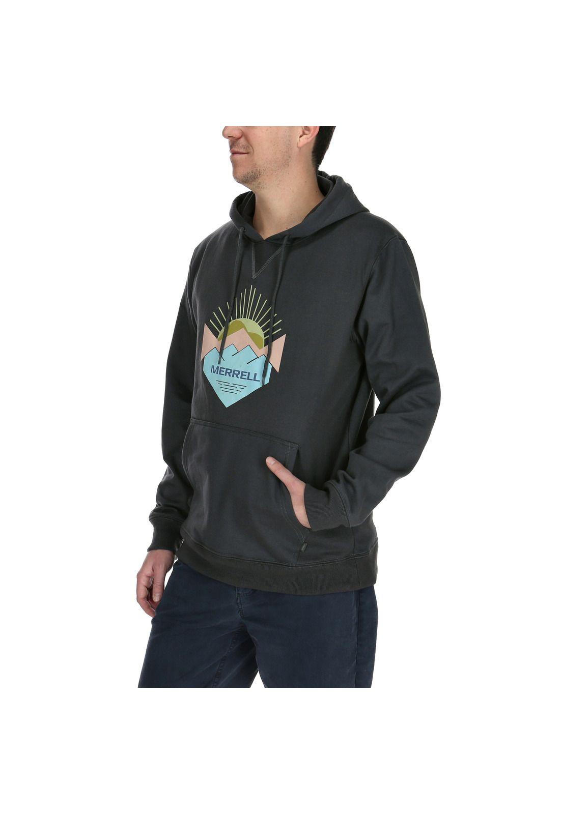 Polerón Hombre Sunrise Hoodie Gris-1