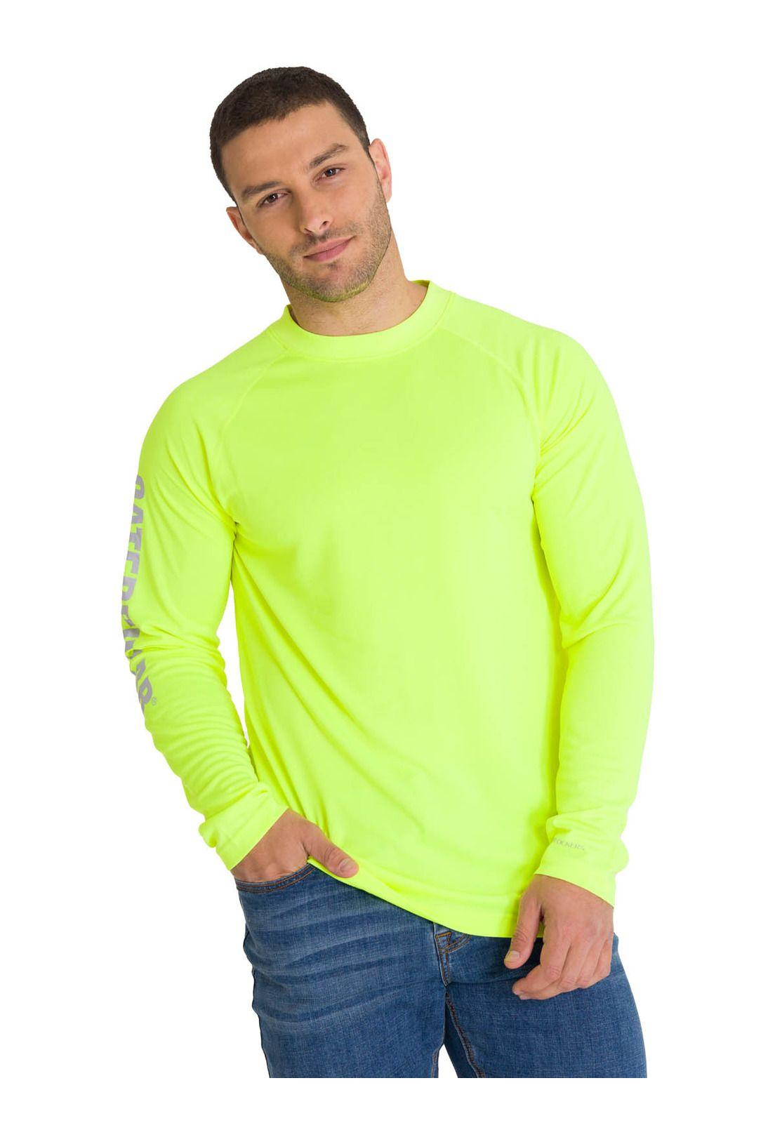 Polera Lightweight Cooling Crew Hombre Lima-0