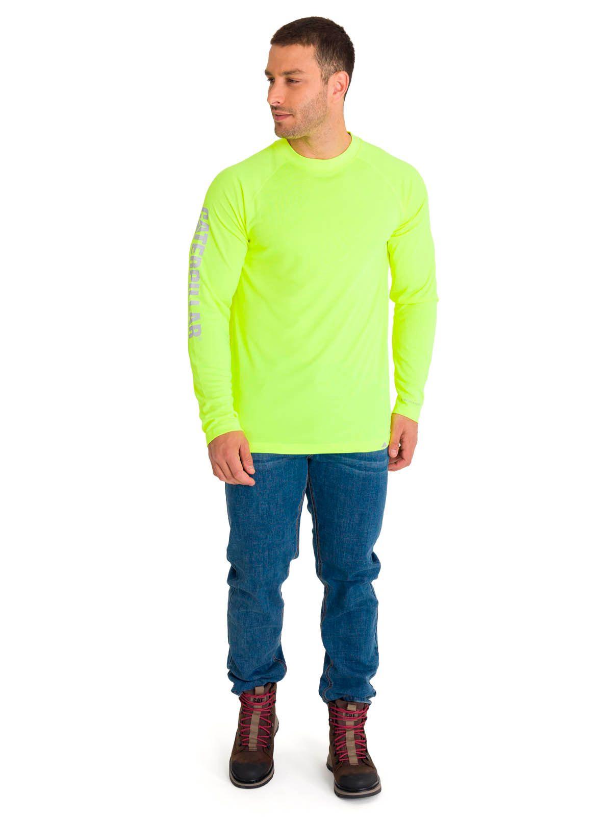 Polera Lightweight Cooling Crew Hombre Lima-4