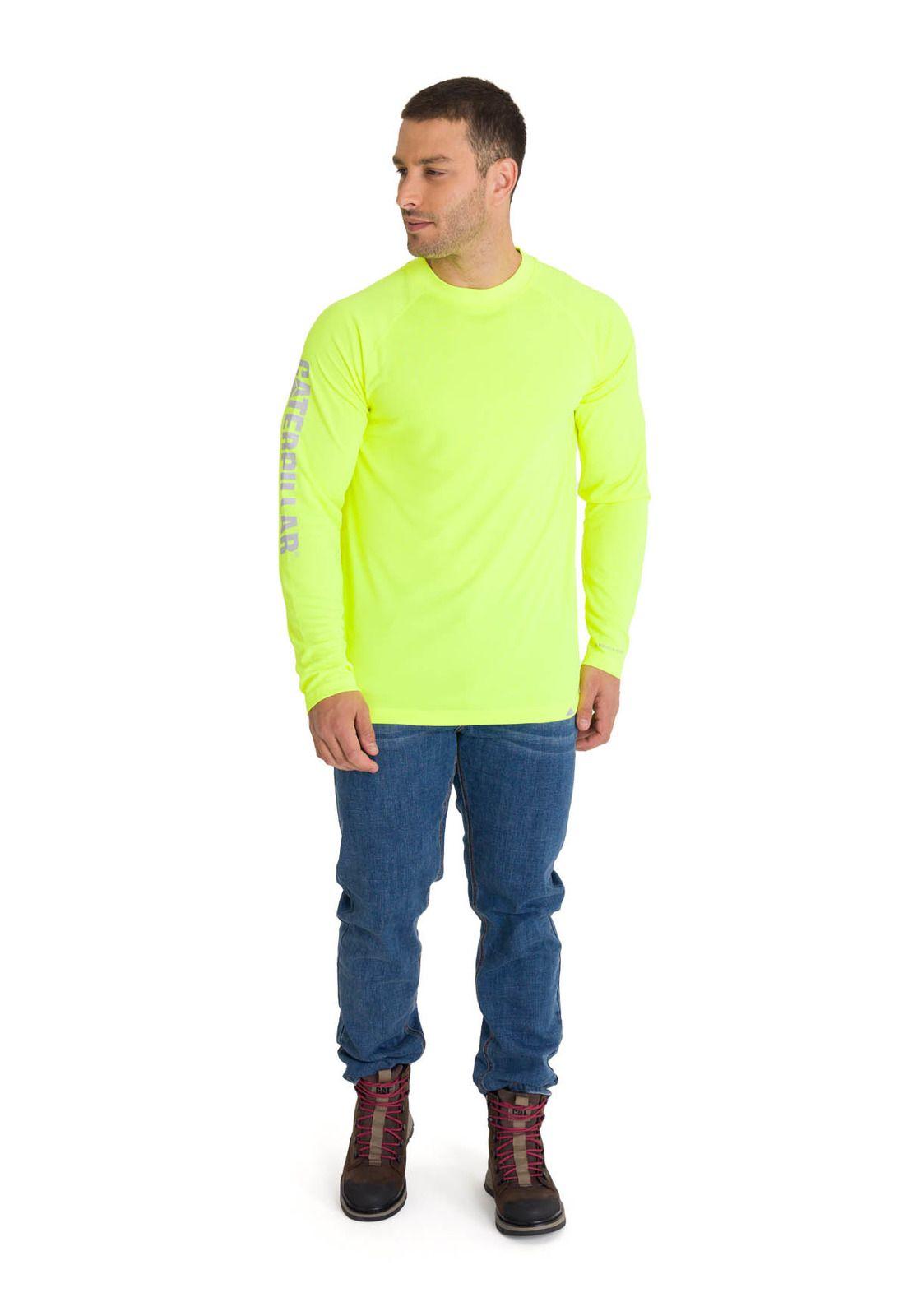 Polera Lightweight Cooling Crew Hombre Lima-4