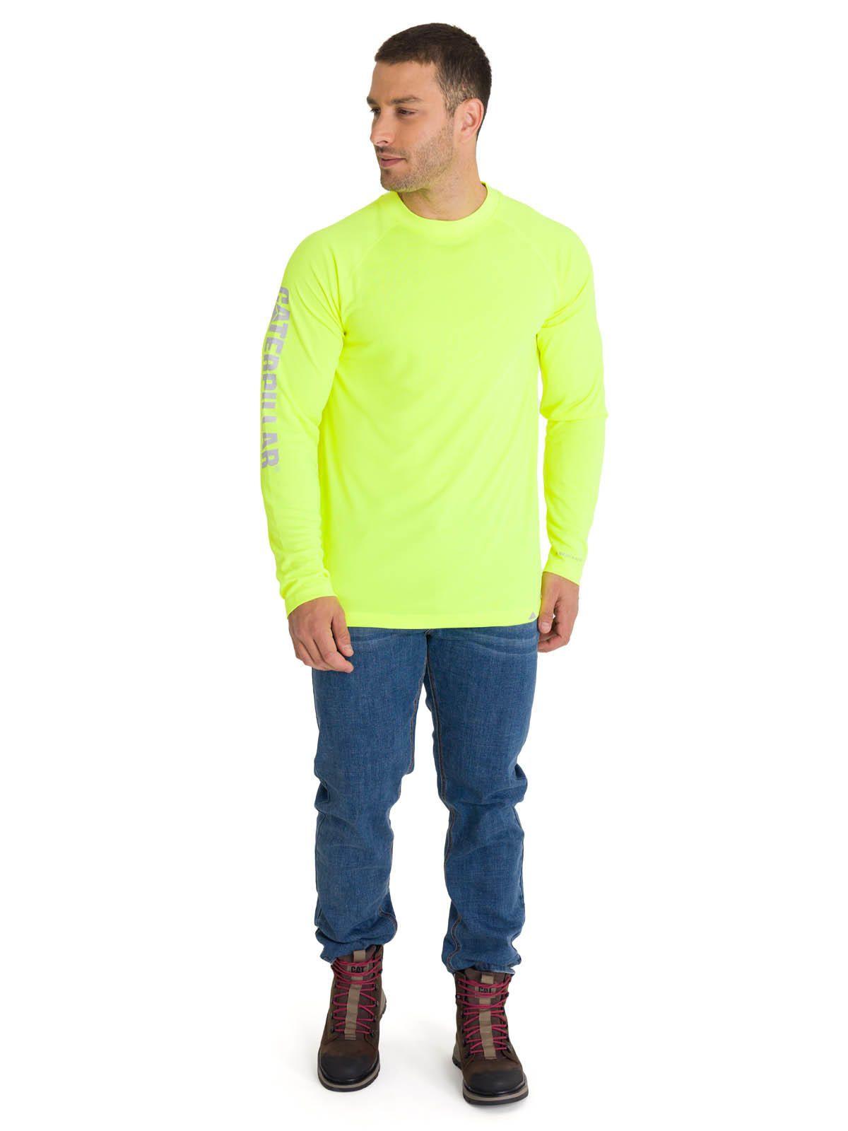 Polera Lightweight Cooling Crew Hombre Lima-4