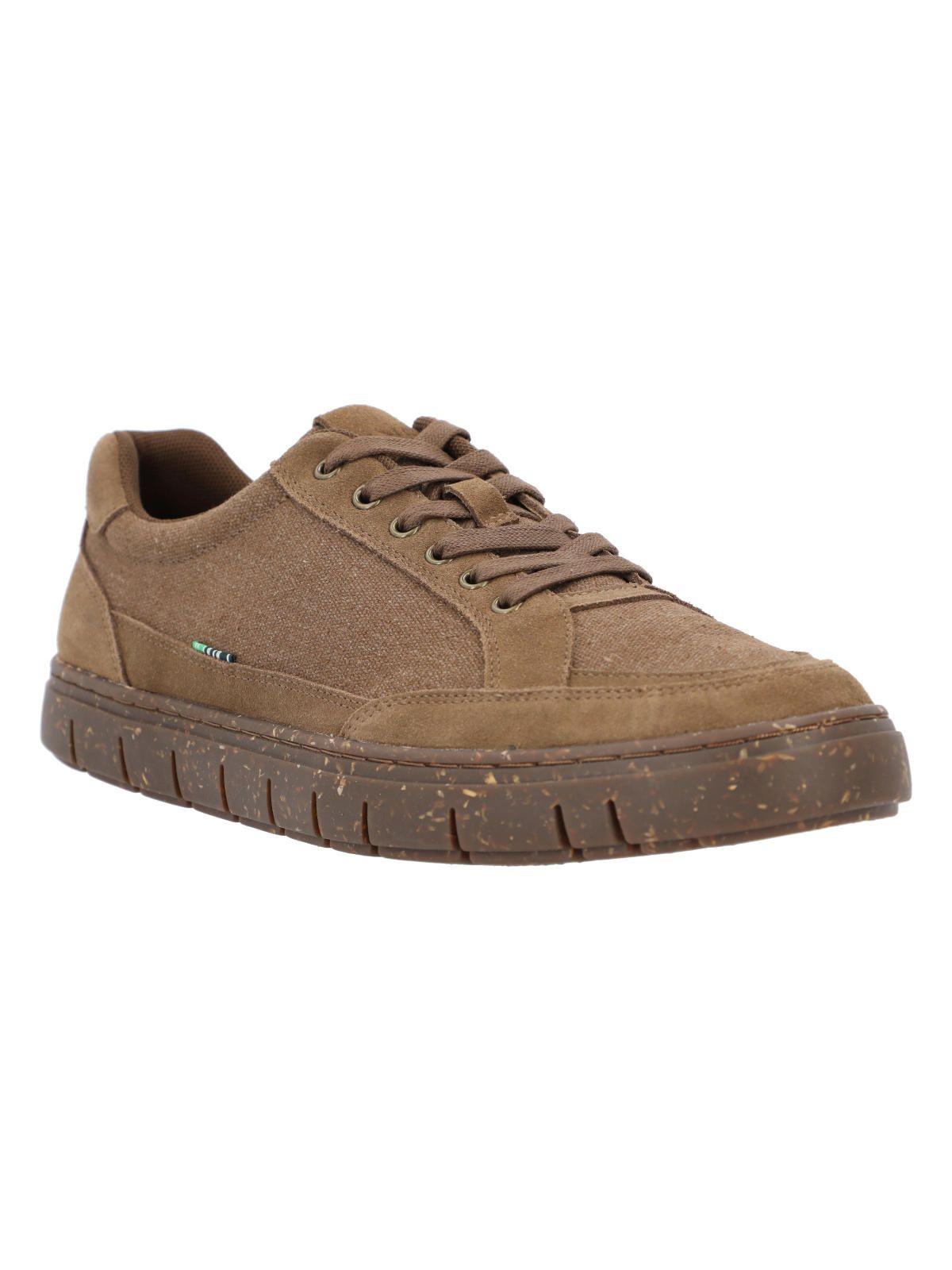 Zapatilla Cuero Hombre Tokio Café Oscuro-1