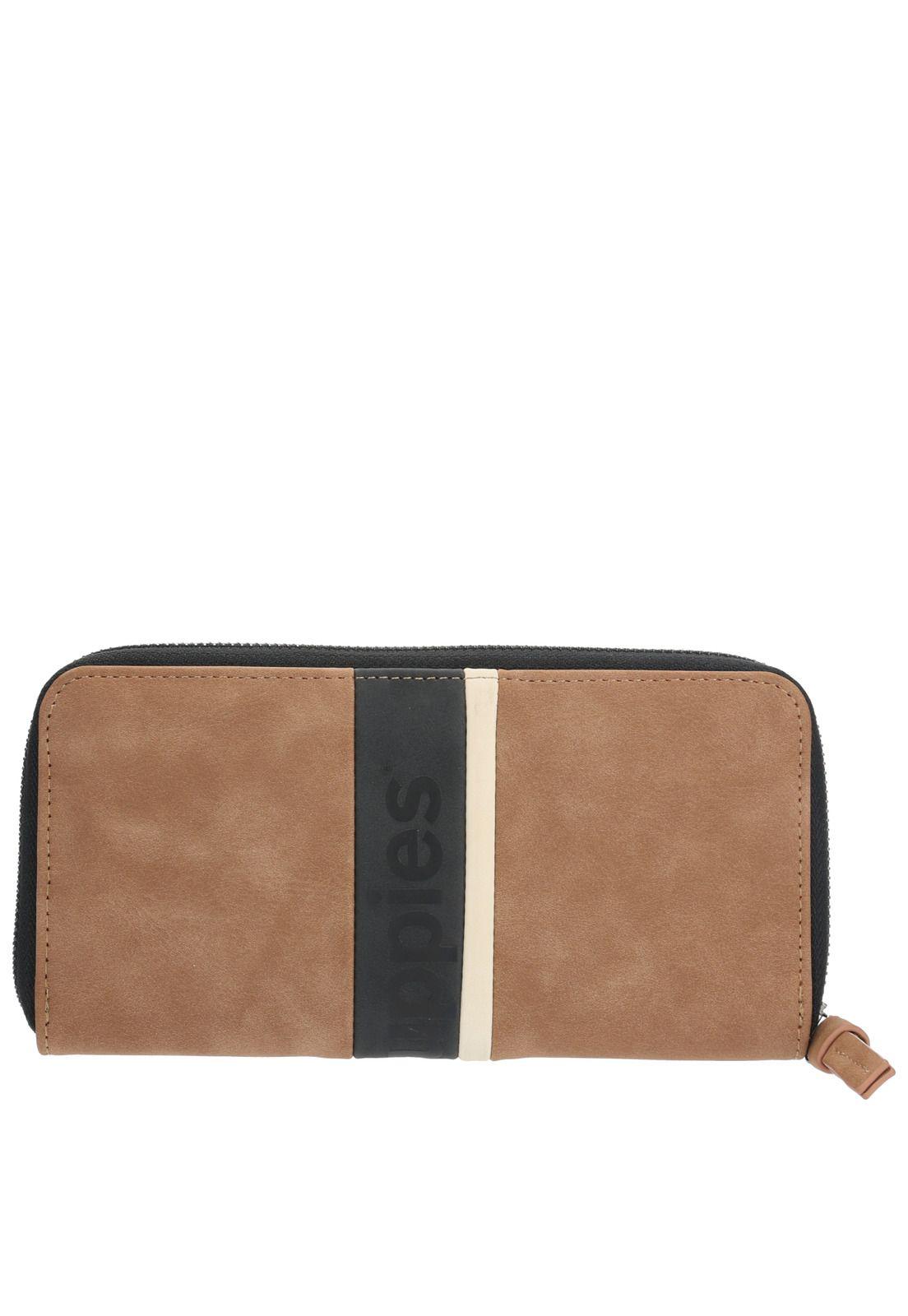 Billetera Hudson Big Wallet Negro Mujer-1