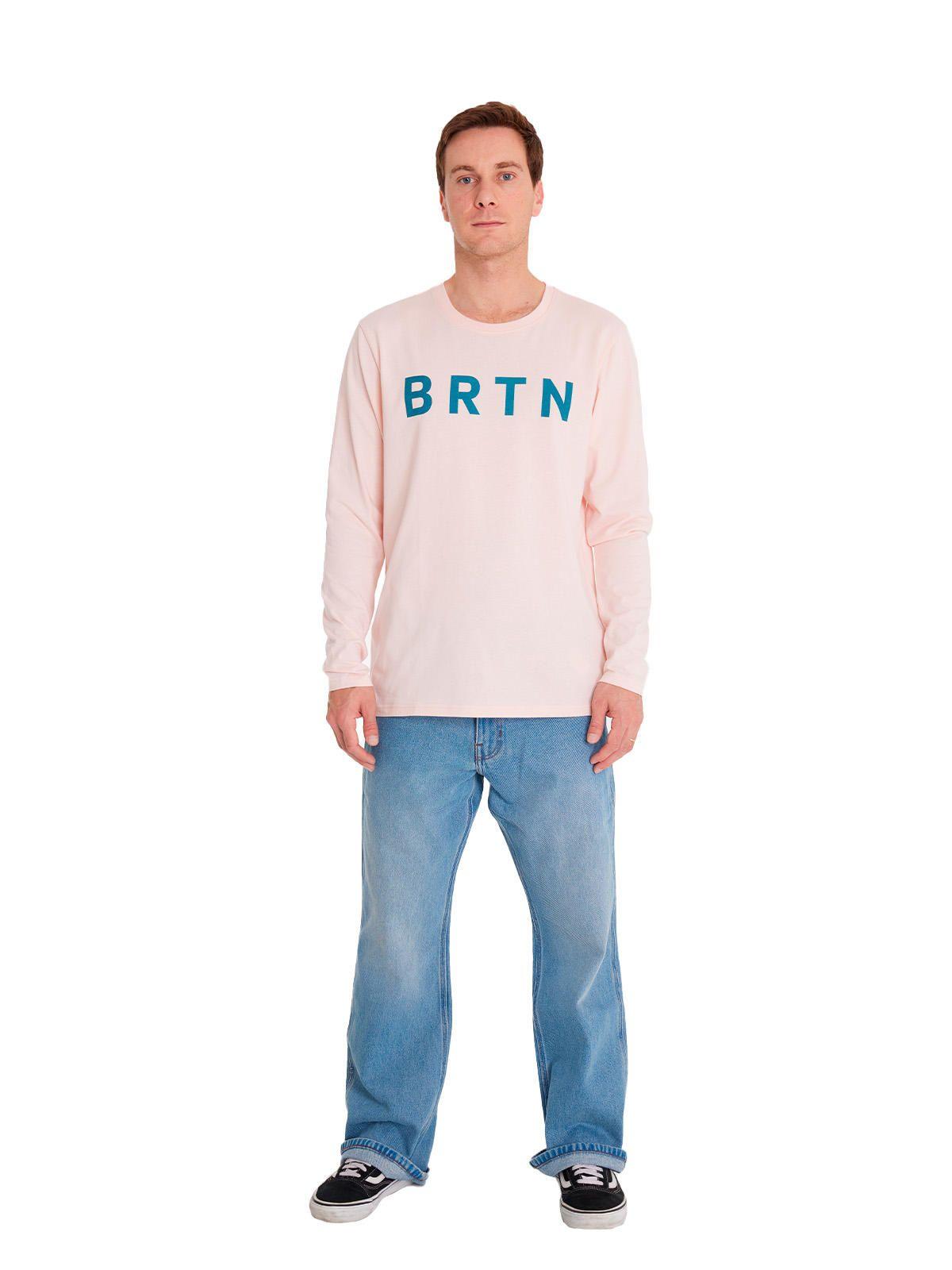 Polera manga larga Hombre Long Sl Rosado-3