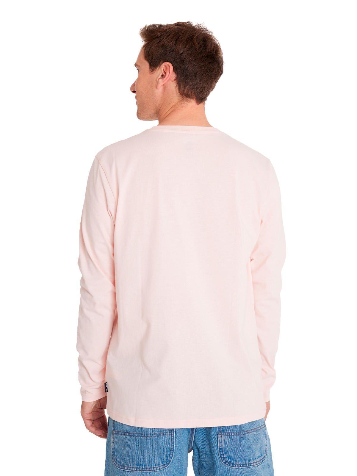 Polera manga larga Hombre Long Sl Rosado-4