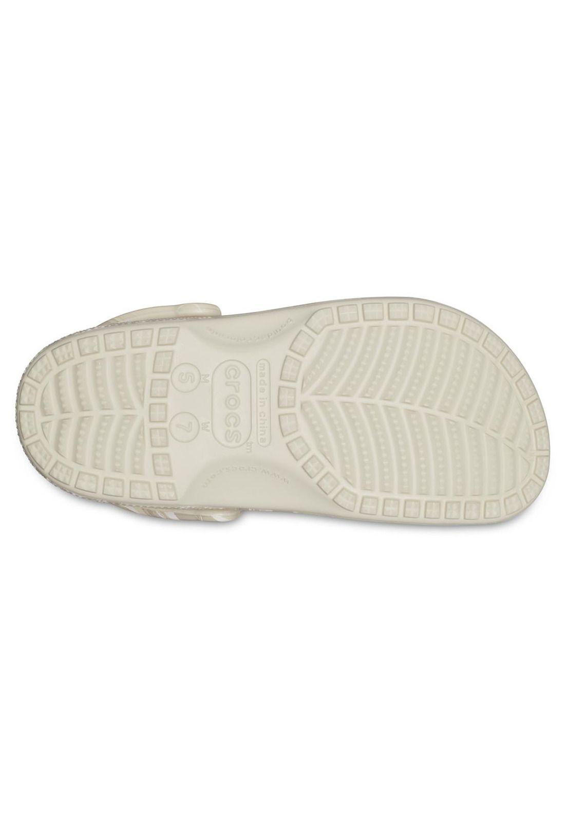Zueco Mujer Cls Swirl Dye Clog Beige-5