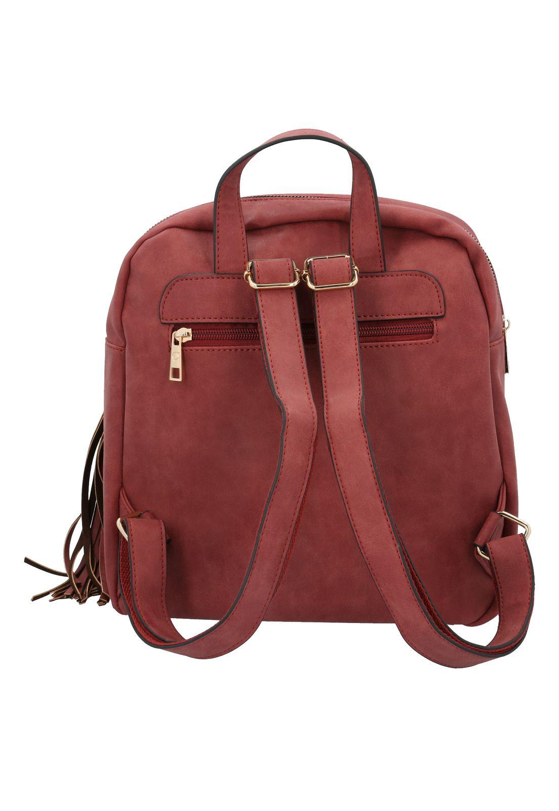 Mochila Mujer Trexi Back Rojo-2