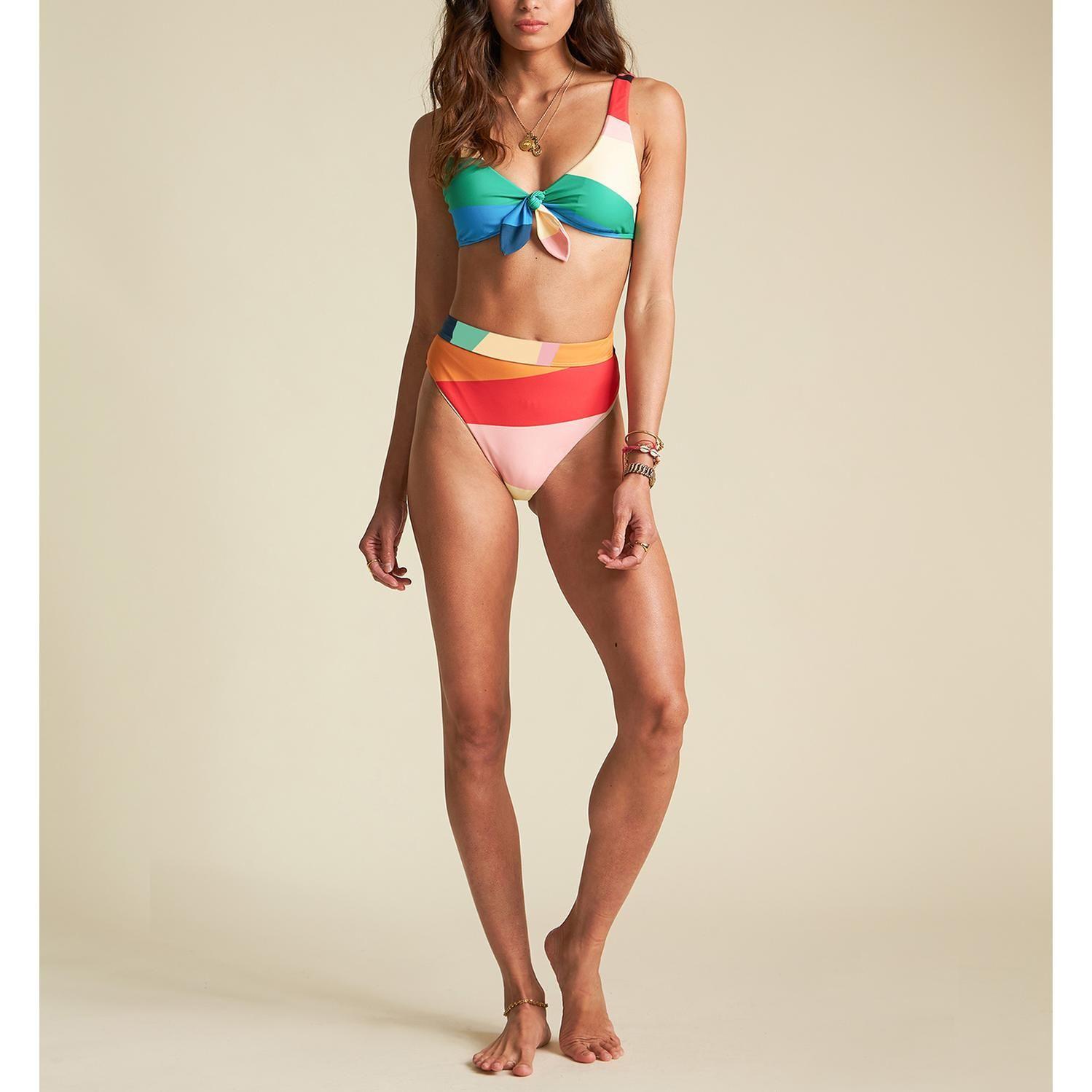 Bikini Sosten  Mas Fiestas Tie Tank Multicolor Mujer-3