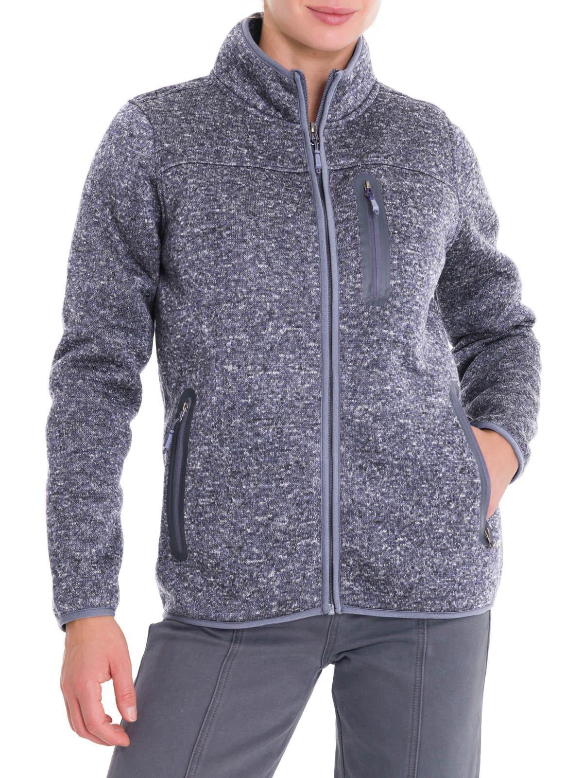 Polar Fibras Recicladas Mujer Amber Azul-4