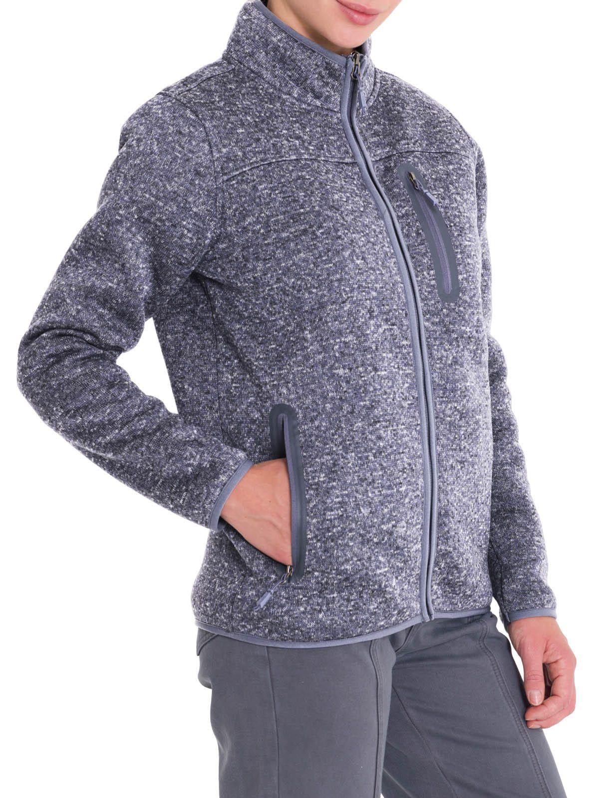 Polar Fibras Recicladas Mujer Amber Azul-5