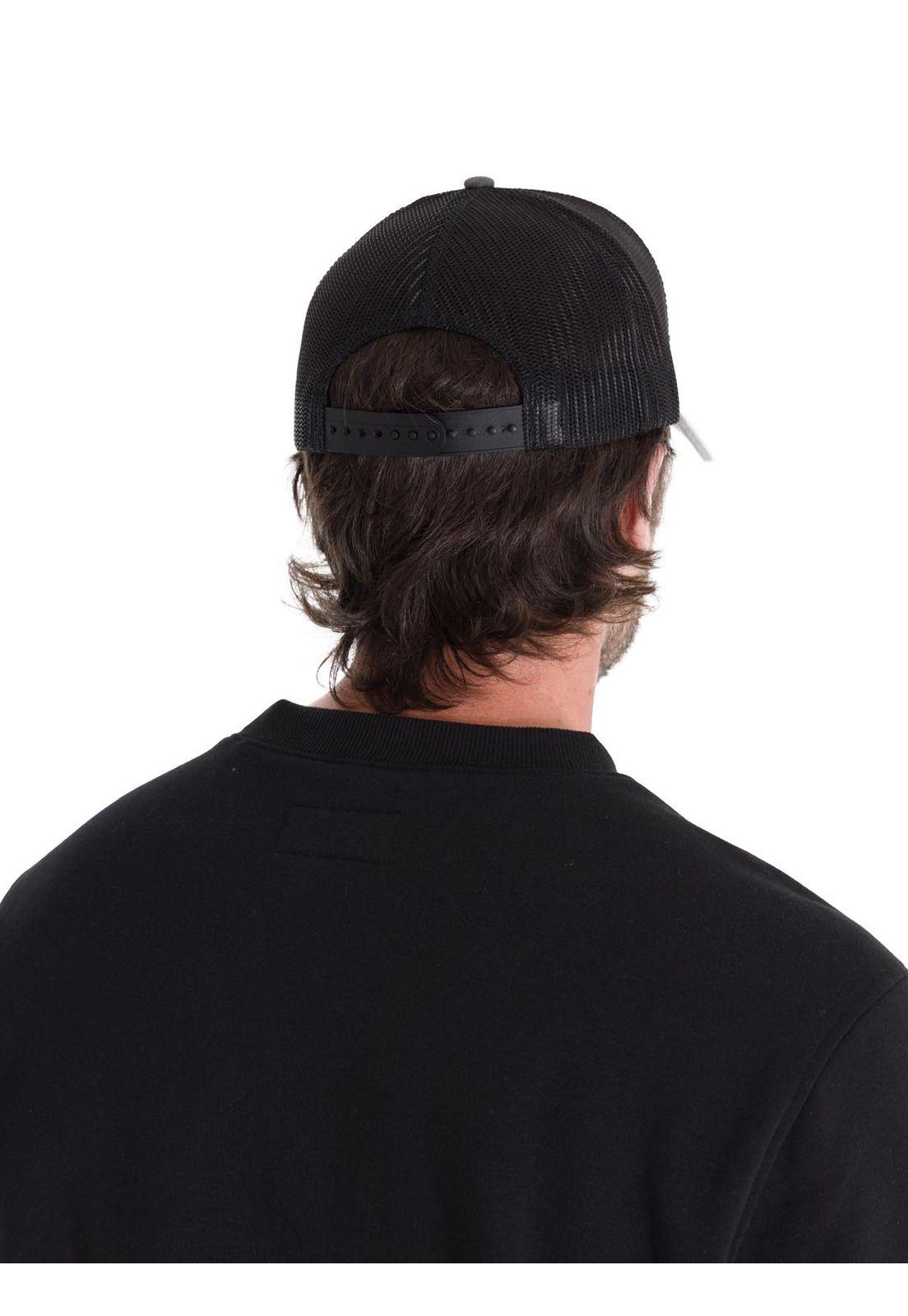 Jockey Pigment Dyed Trucker Unisex Gris Oscuro-2